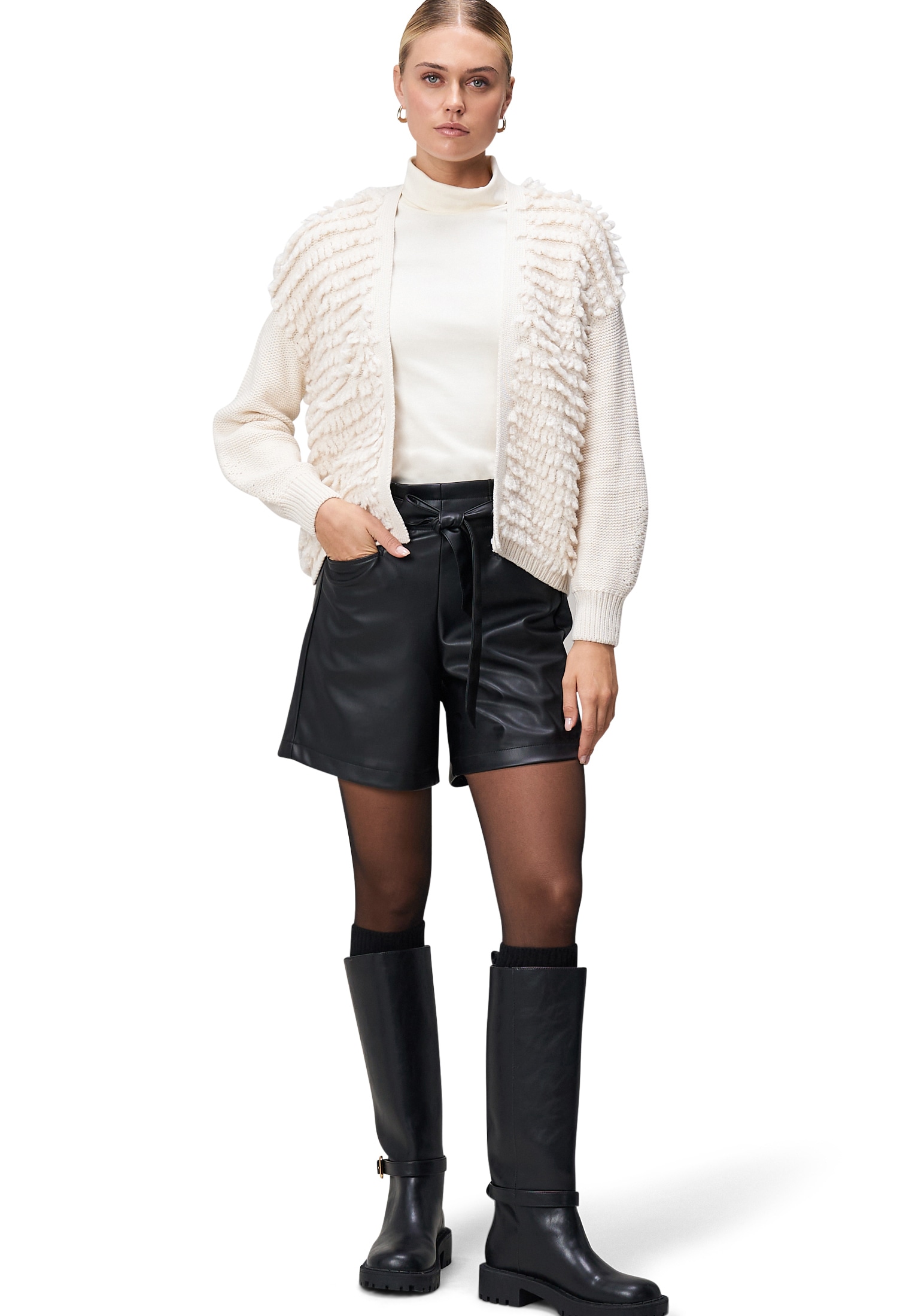 Zero Strickjacke »Strickjacke offener Style«