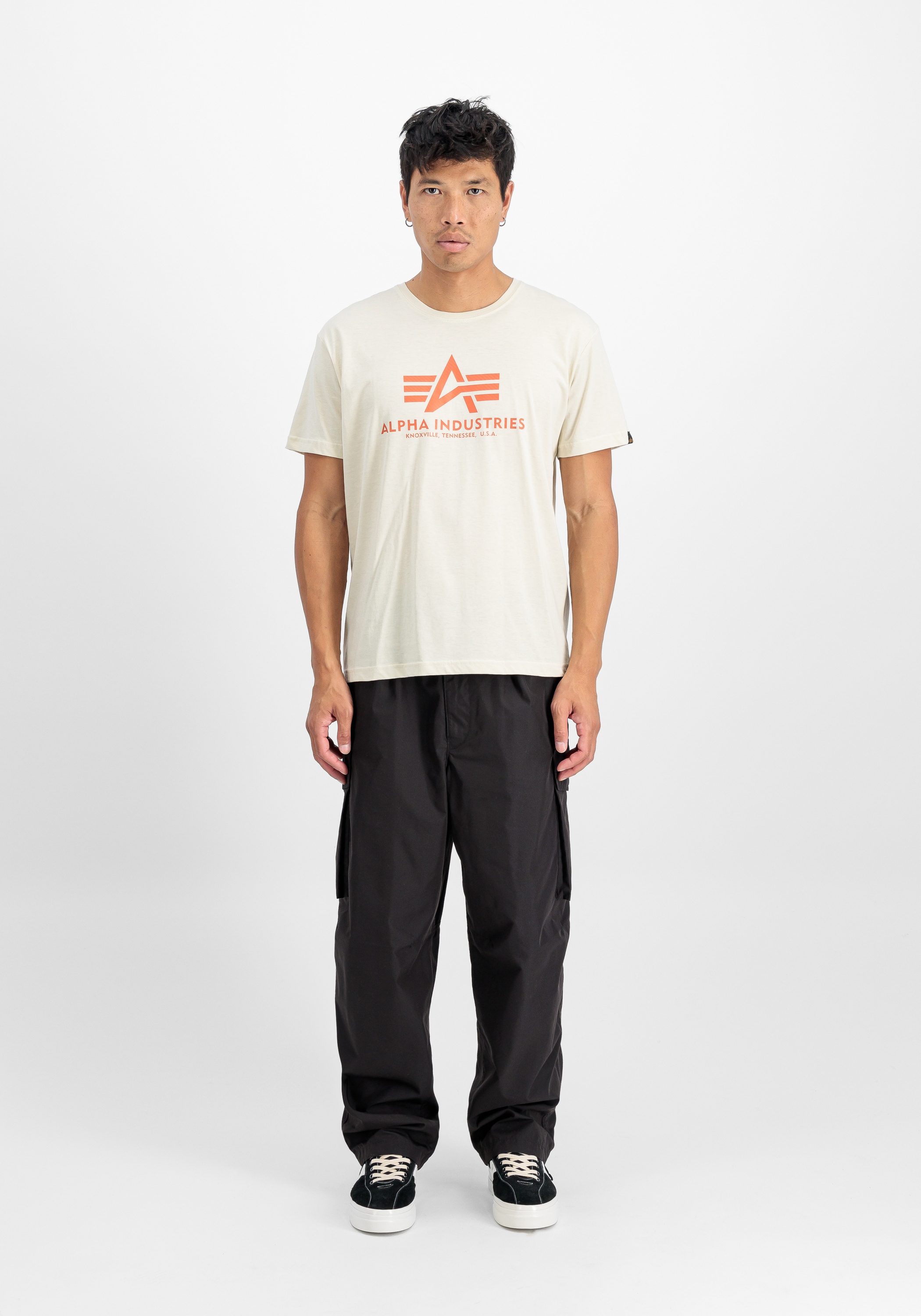 Alpha Industries T-Shirt »Alpha Industries Men - T-Shirts Basic T-Shirt BL Carbon«