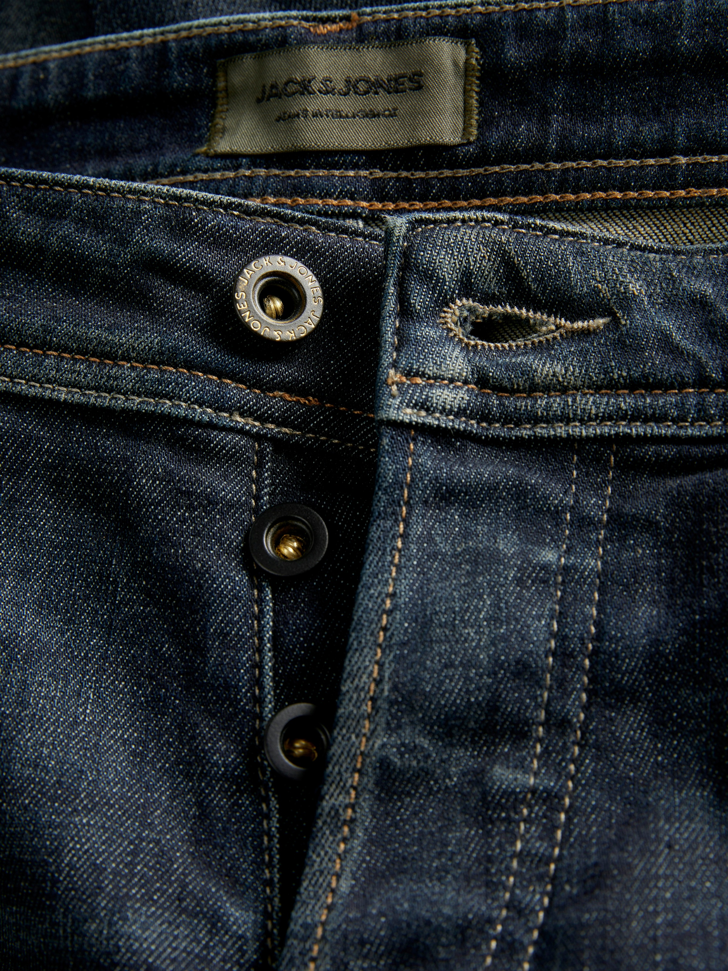 Jack & Jones Tapered-fit-Jeans »JJIMIKE JJORIGINAL CJ SN«, mit Five-Pocket-Design