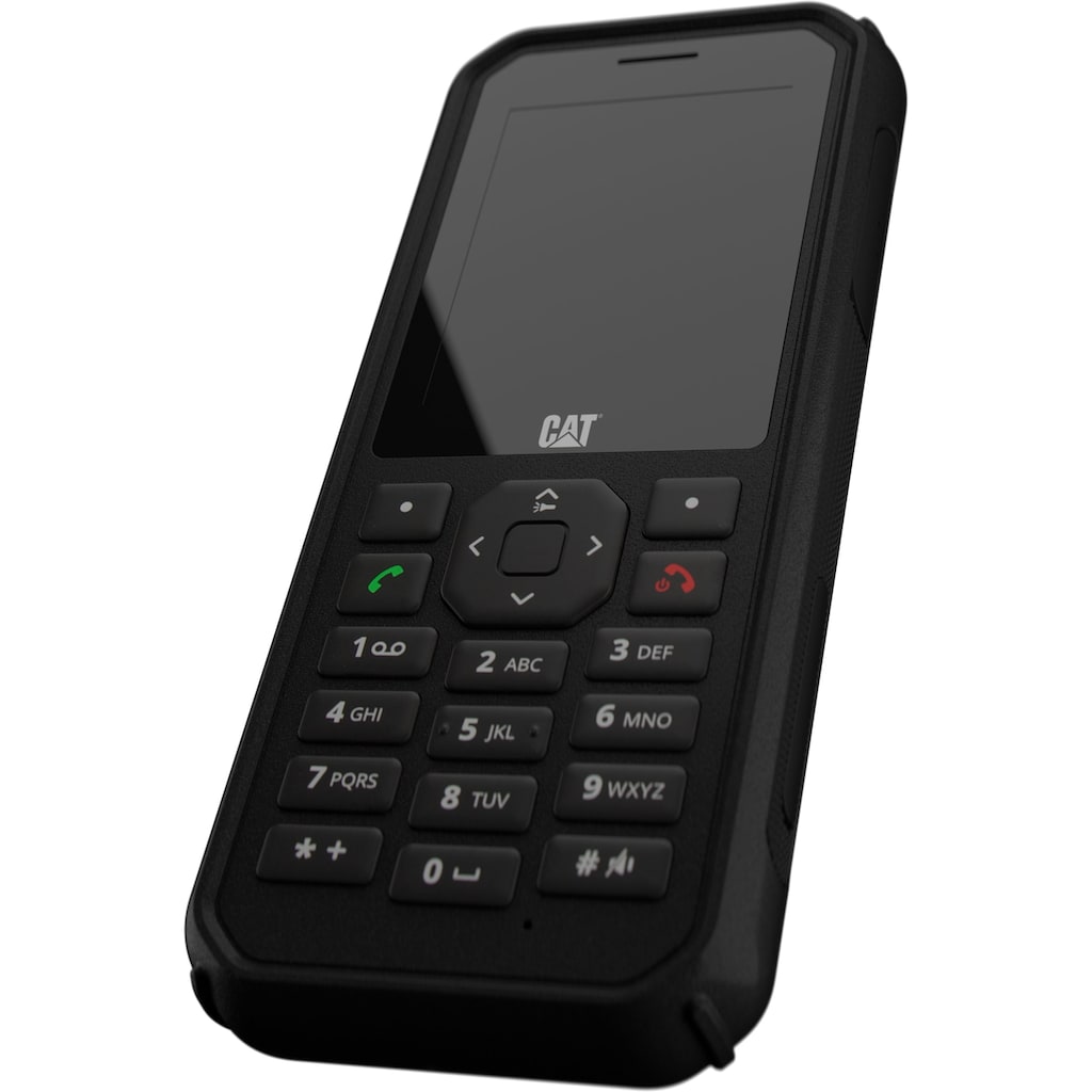 CAT Handy »CAT B40, Dual-Sim«, black, 6,1 cm/2,4 Zoll, 2 MP Kamera