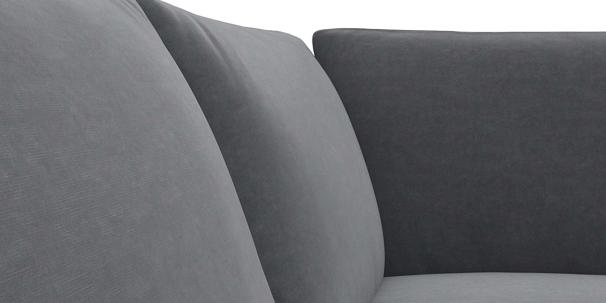 FLEXLUX Ecksofa »Fiore, L-Form«, breite Armlehnen, Füße alufarben, B/T 241/225 cm, Kaltschaum im Sitz