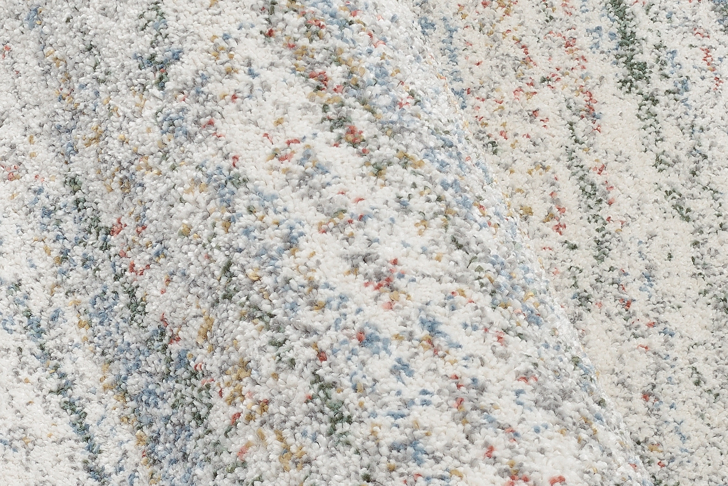 OCI DIE TEPPICHMARKE Teppich »NEW VILLA LINES«, rechteckig, 20 mm Höhe, moderne melierte Farben, Vintage Look, Wohnzimmer