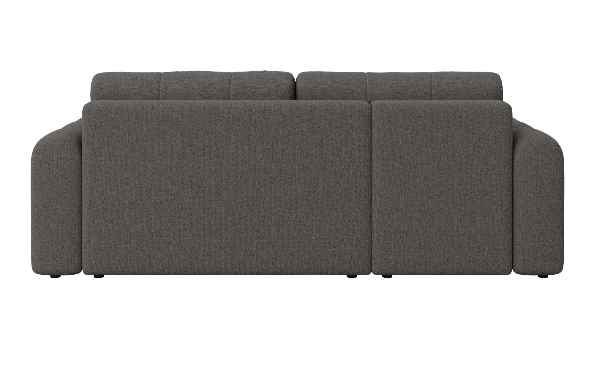 INOSIGN Ecksofa »Manilla, wahlweise mit Bettfunktion, B/T/H 265/170/91 cm«, L-Form mit Recamiere rechts/links bestellbar, Wellenunterfederung