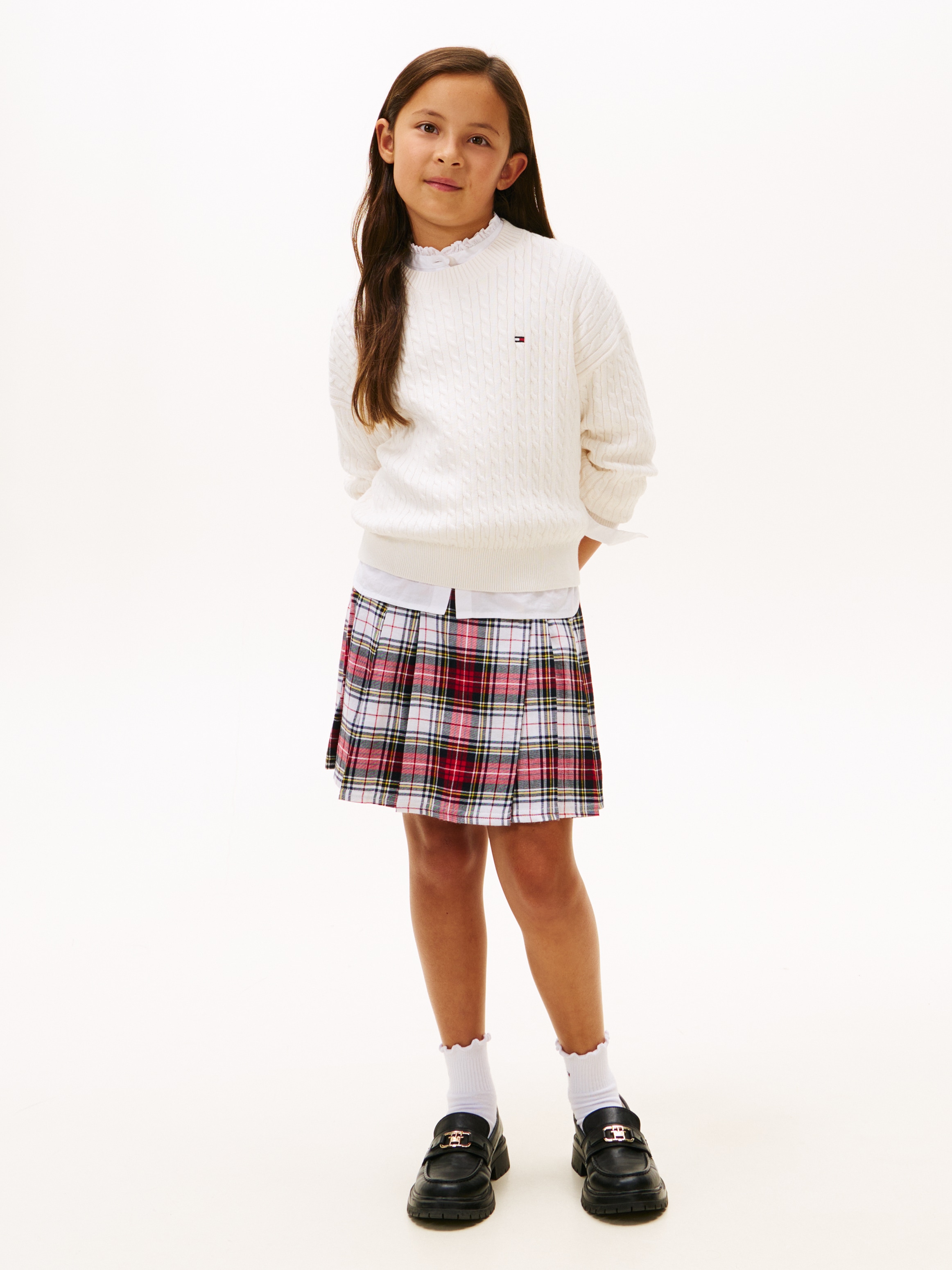 Tommy Hilfiger Strickpullover »CABLE SWEATER« Kinder bis 16 Jahre