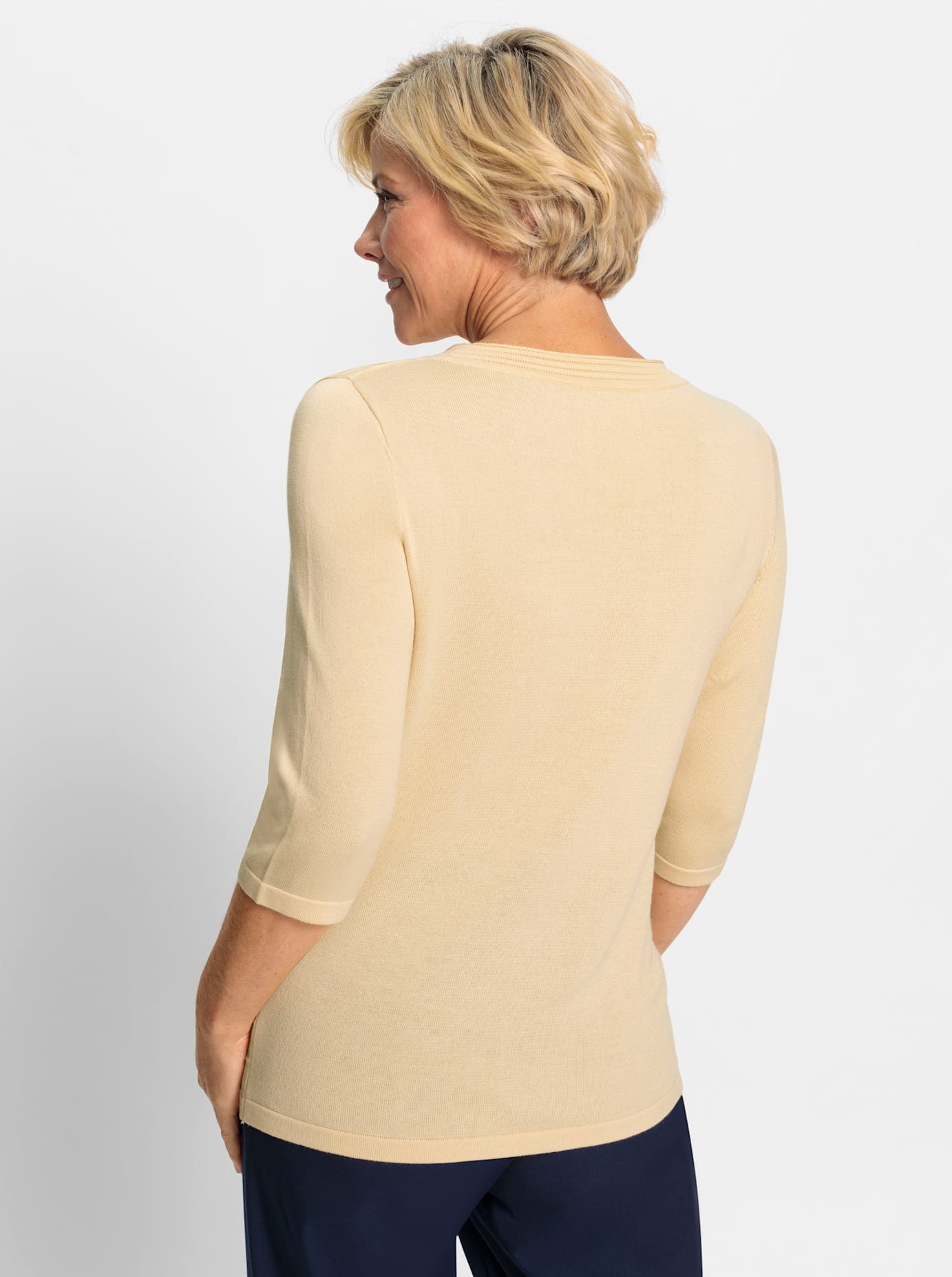 Classic 3/4 Arm-Pullover »Pullover«