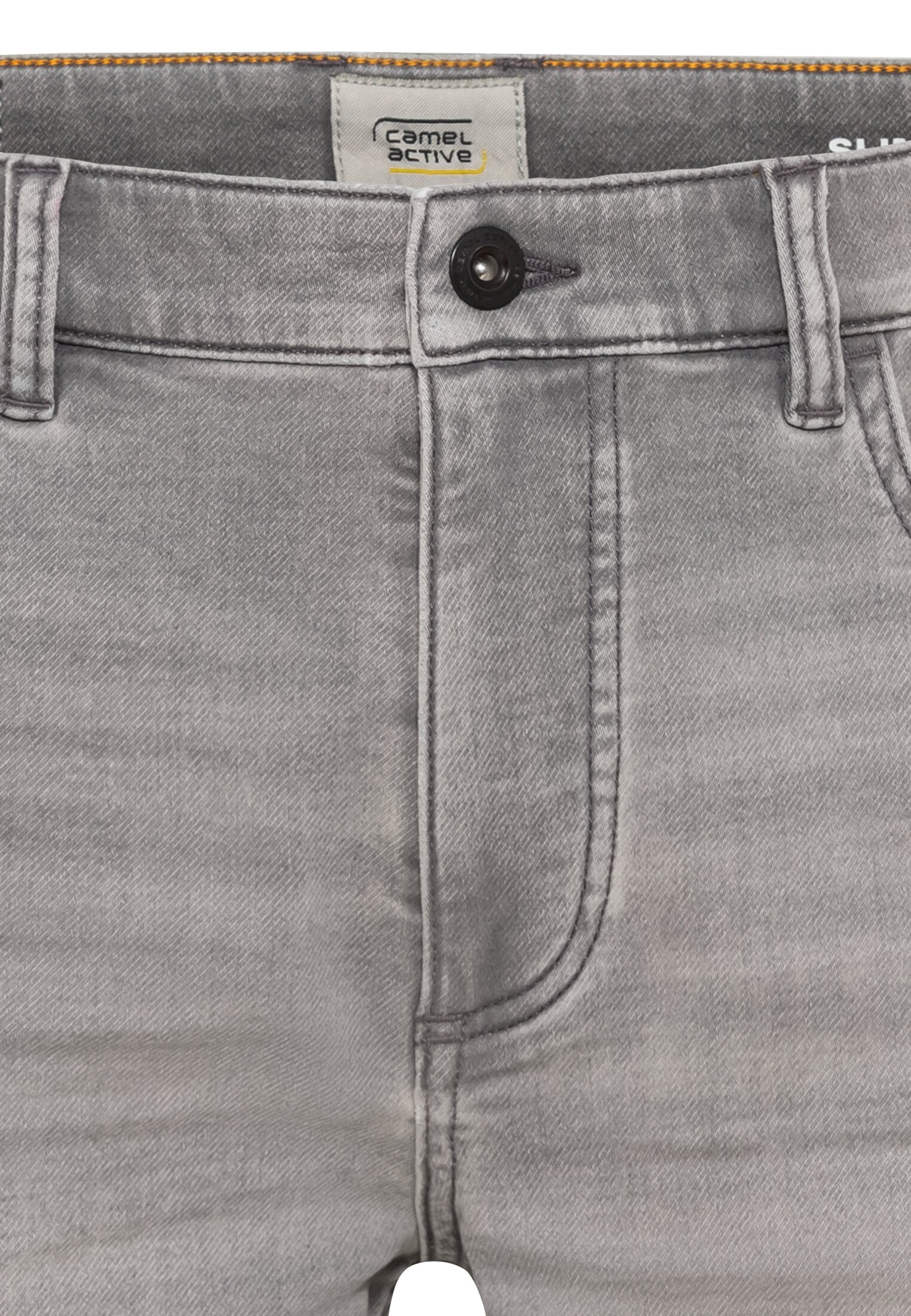 camel active Jeansshorts, mit Markenlabel