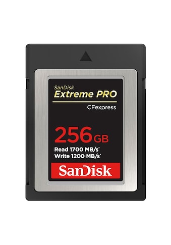 Sandisk Speicherkarte »CF Extreme PRO CFexpress, Typ B«, (1700 MB/s Lesegeschwindigkeit) kaufen