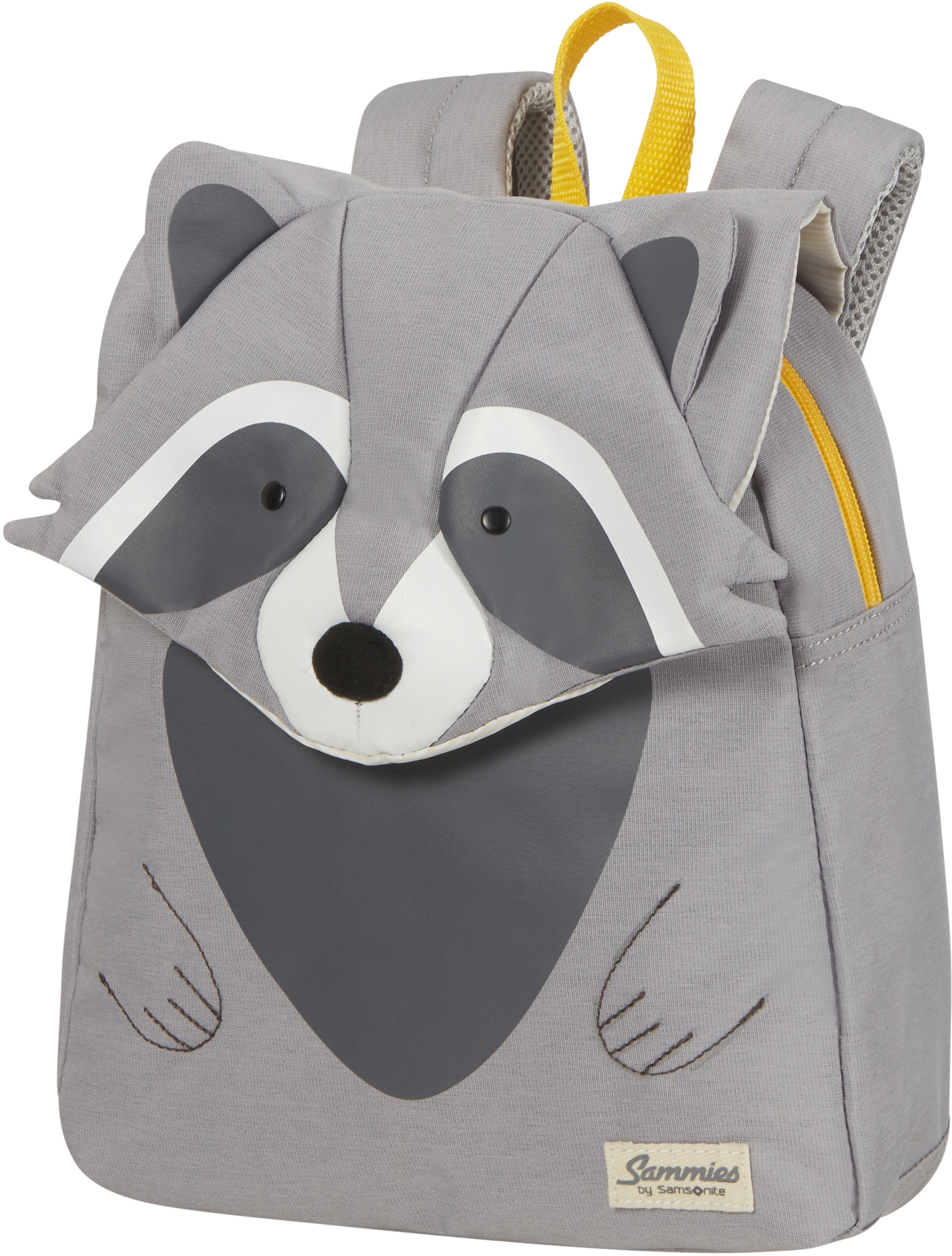 Samsonite Kinderrucksack »Happy Sammies ECO, Racoon Remy, S«, reflektierende Details, Kindergartenrucksack Kinderfreizeitrucksack Kinder-Backpack