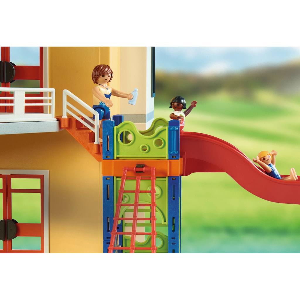 Playmobil® Konstruktions-Spielset »Poolparty mit Rutsche (70987), City Life«, (159 St.)