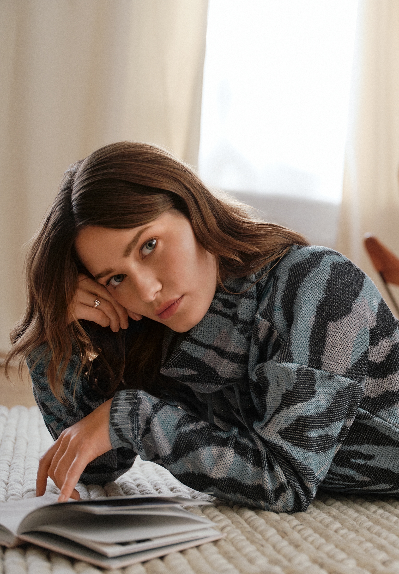 Betty Barclay Strickpullover »Strickpullover mit Print«