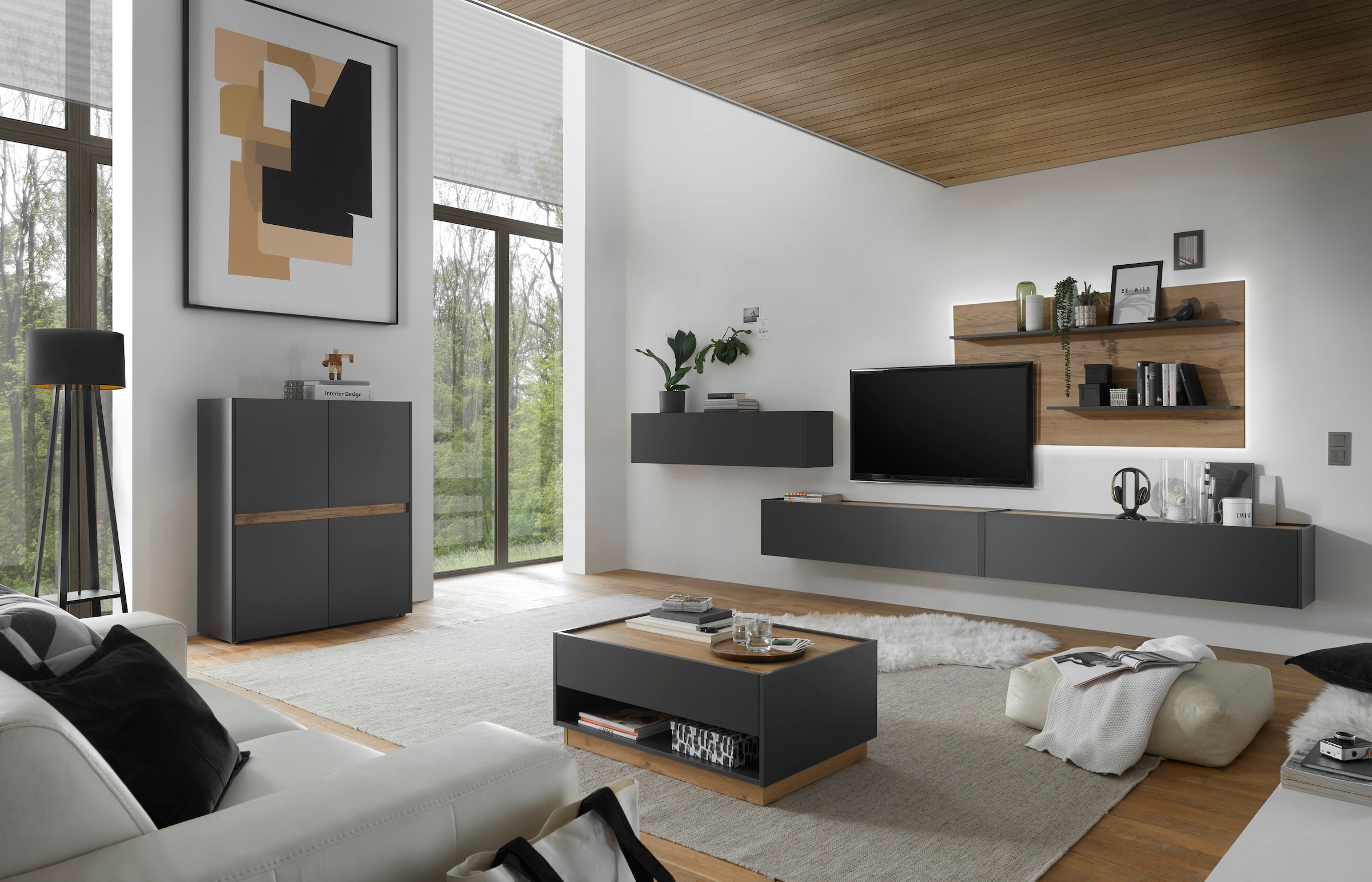 INOSIGN Wohnwand »City/Giron«, (Set, 4 St.)