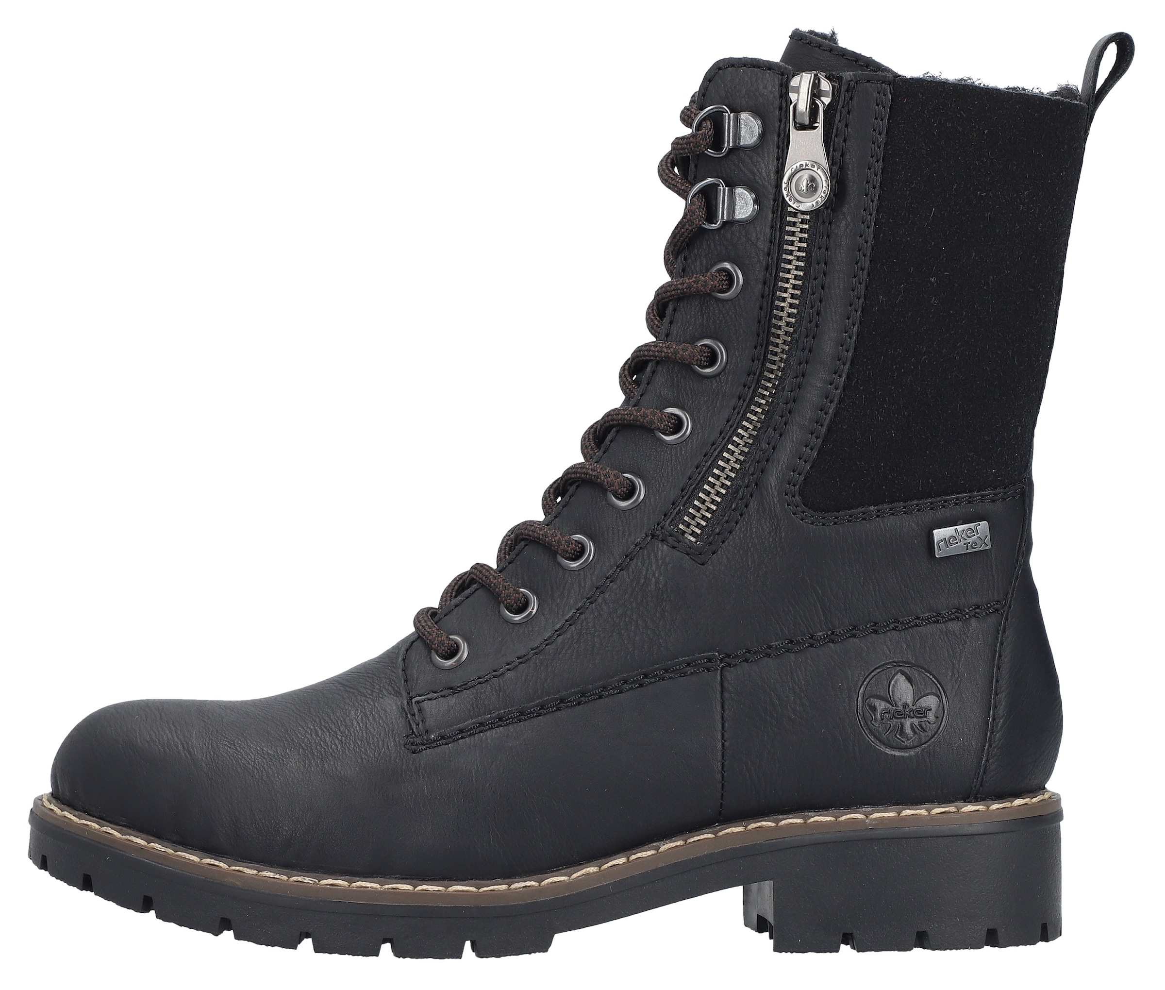 Rieker Winterstiefelette  Winterboots, Schnürboots mit wasserabweisender riekerTEX-Membran