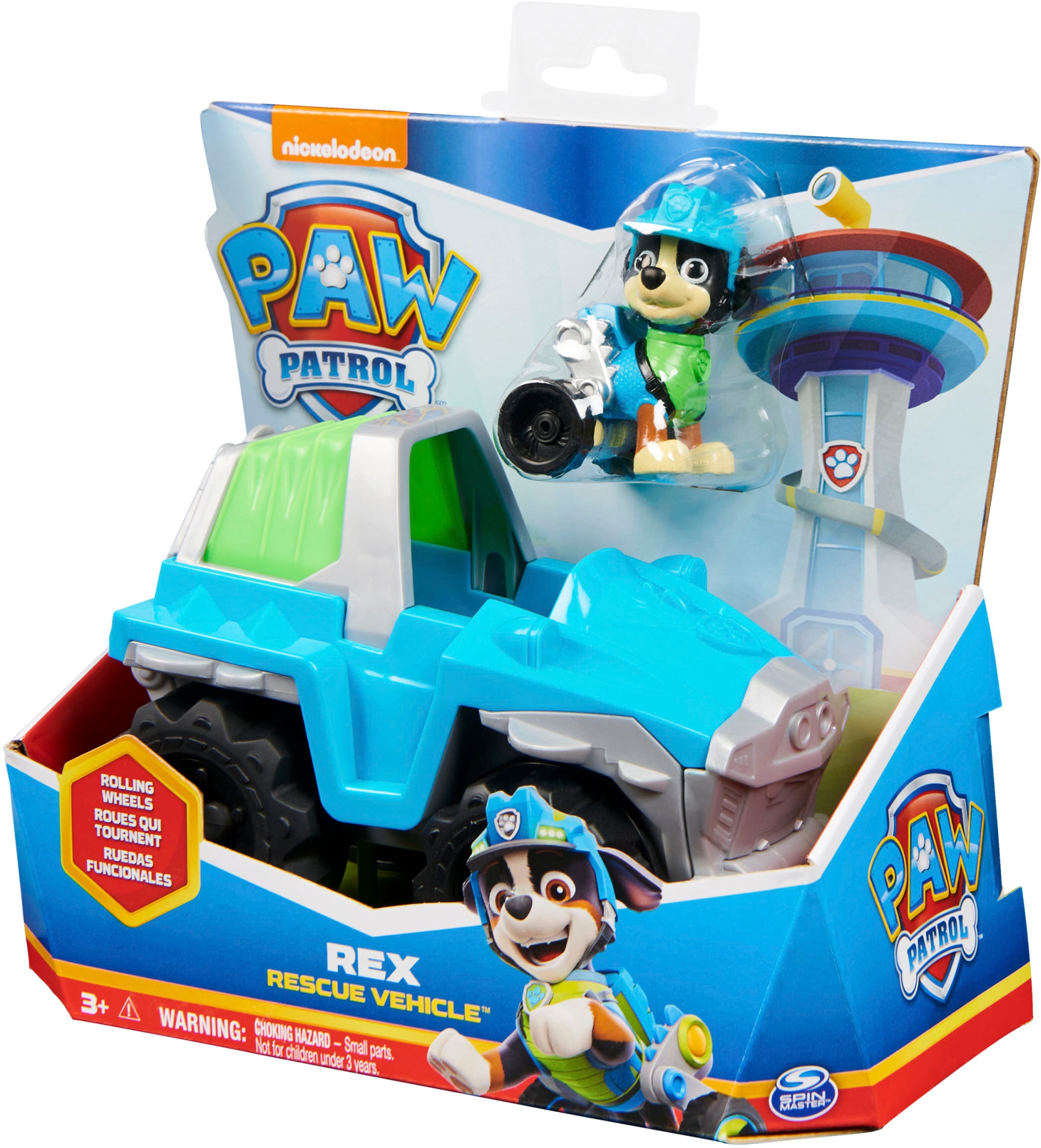 Spin Master Spielzeug-Auto »PAW Patrol, Dino Rescue Rex Fahrzeug«