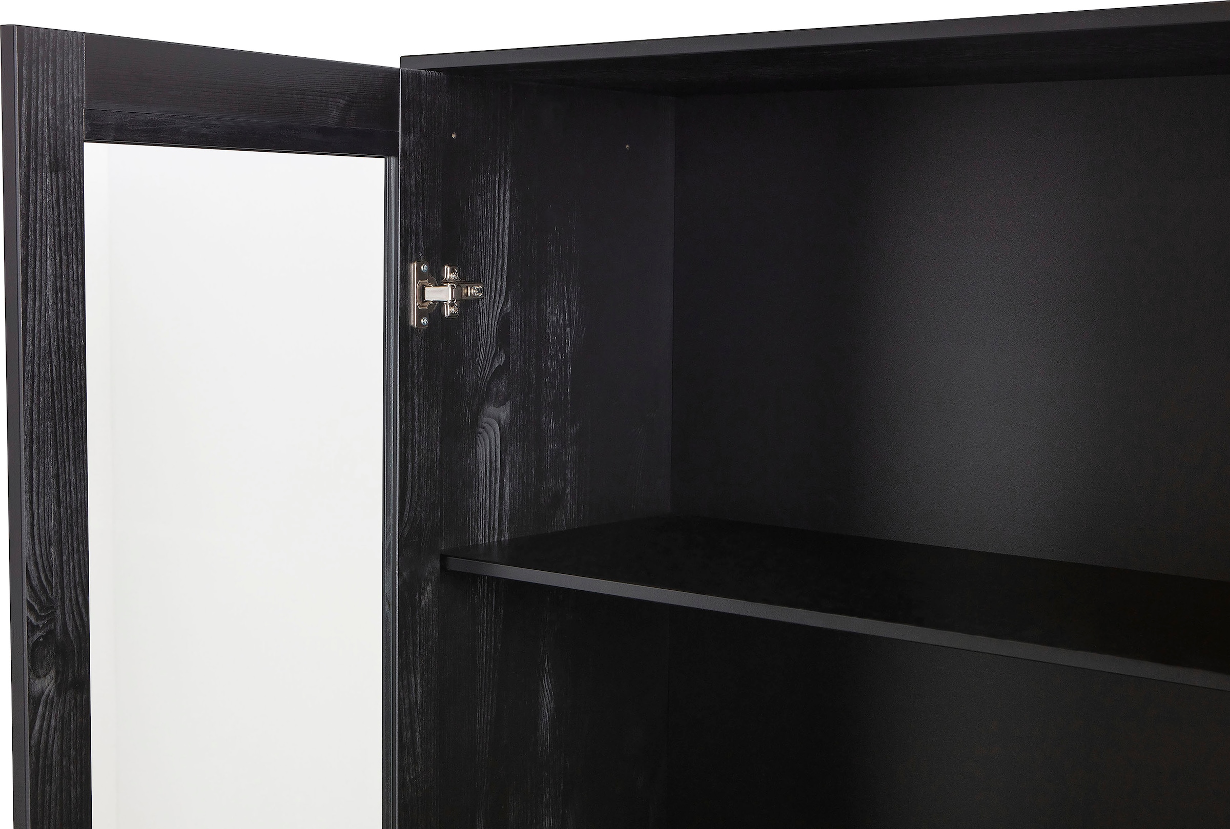 WOOOD Vitrine »Xam«, aus Kiefernholz, Breite 100 cm