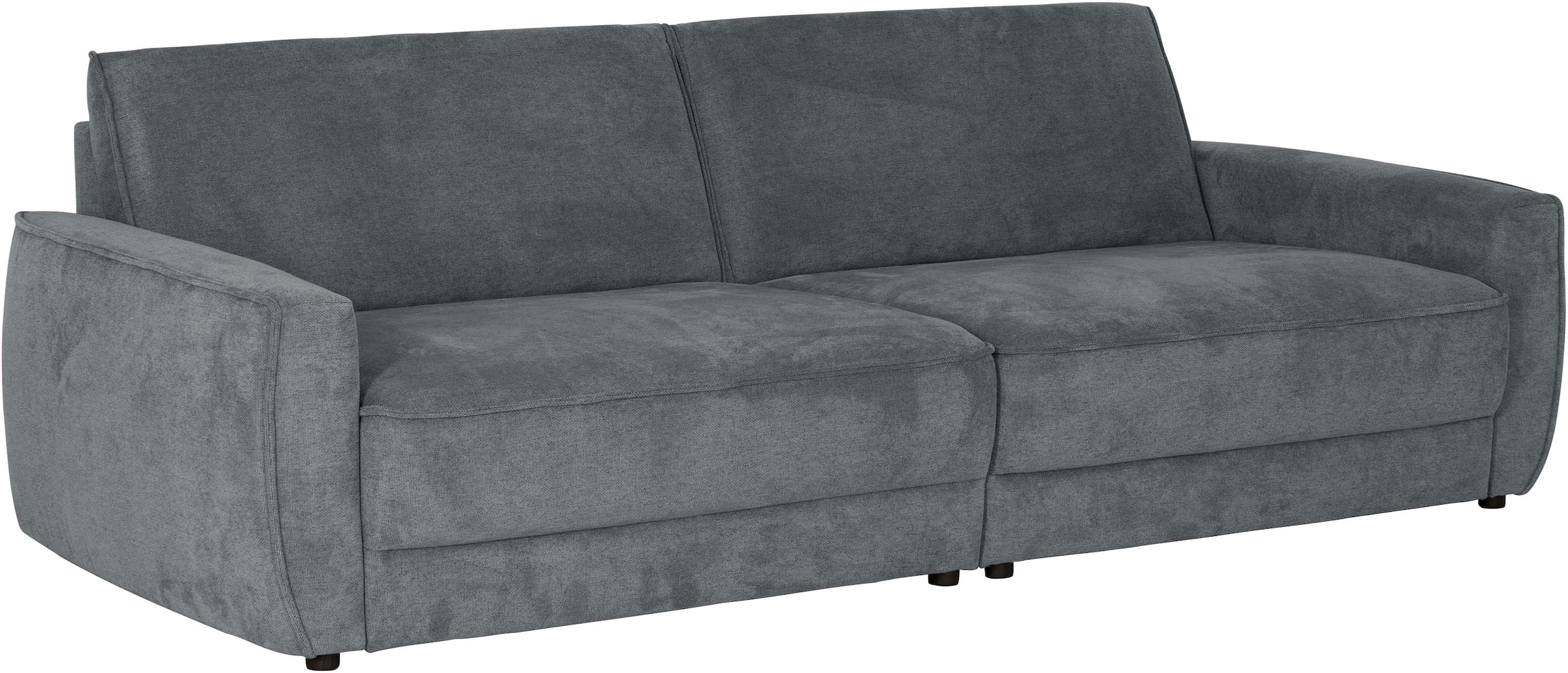 Die PlanBar Big-Sofa »ZE-EM24139, B: 258 cm« SoftSitz-Kaltschaumpolsterung, wahlweise mit Sitztiefenverstellung