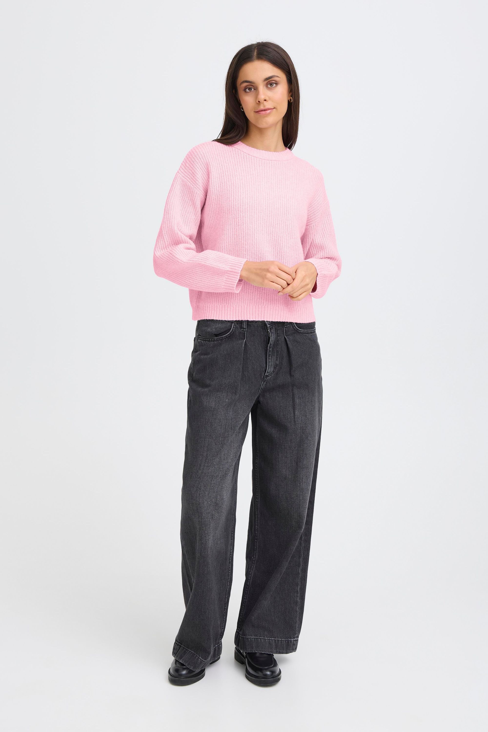 OXMO Strickfleece-Pullover »Strickpullover OXMolara«