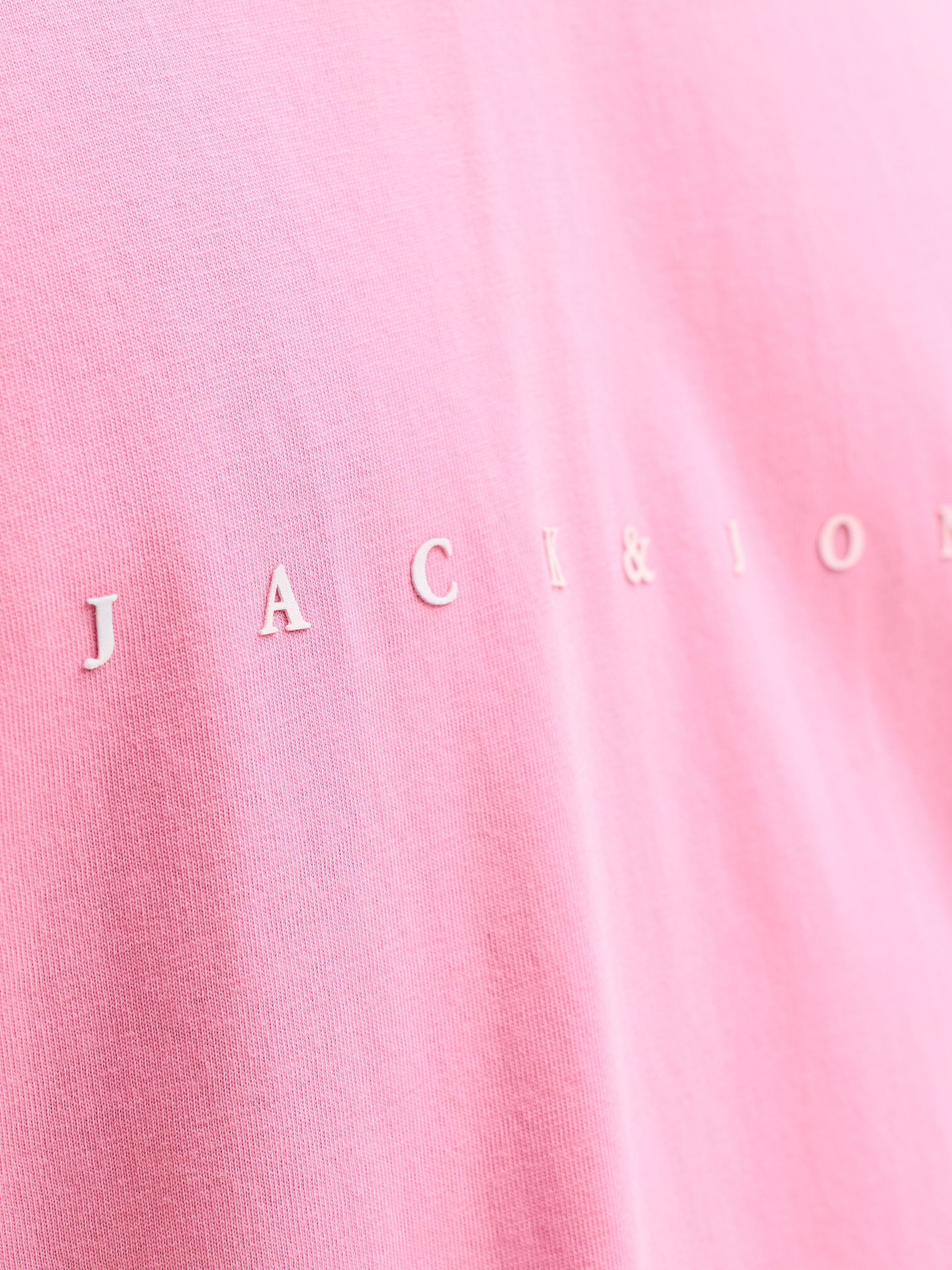 Jack & Jones Rundhalsshirt »JJESTAR mit Pigmentprint und Baumwollgefühl« Baumwolle, relaxed fit