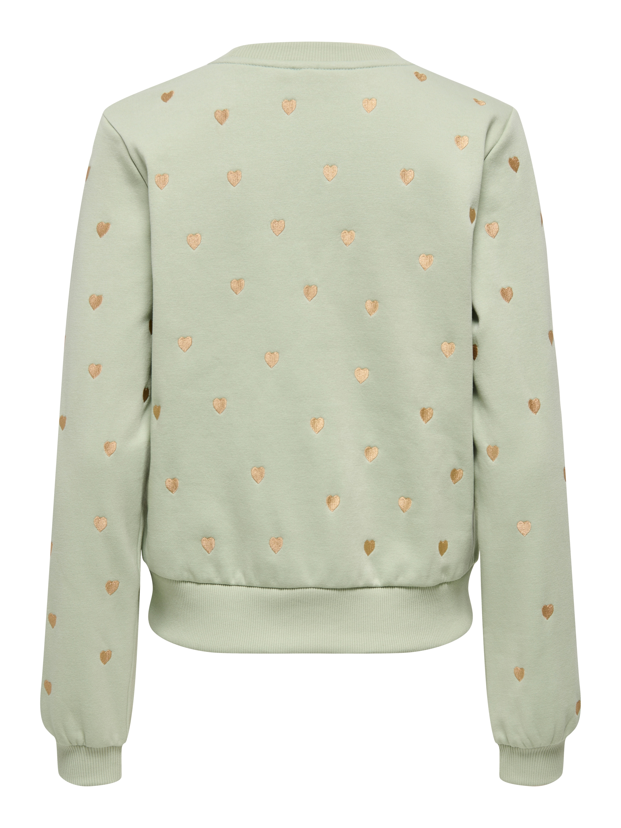 ONLY Sweatshirt »ONLATIKA L/S O-NECK GLITTER EMB. BOX SWT«
