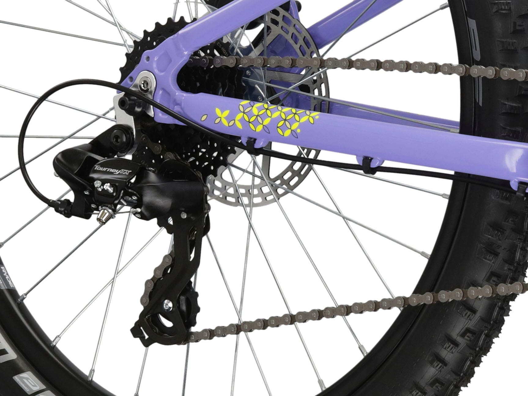 Kross Kinderfahrrad »Kinder-MTB Lea Jr 2.0«, 8 Gang, Shimano, TOURNEY TX800 Schaltwerk, Kettenschaltung