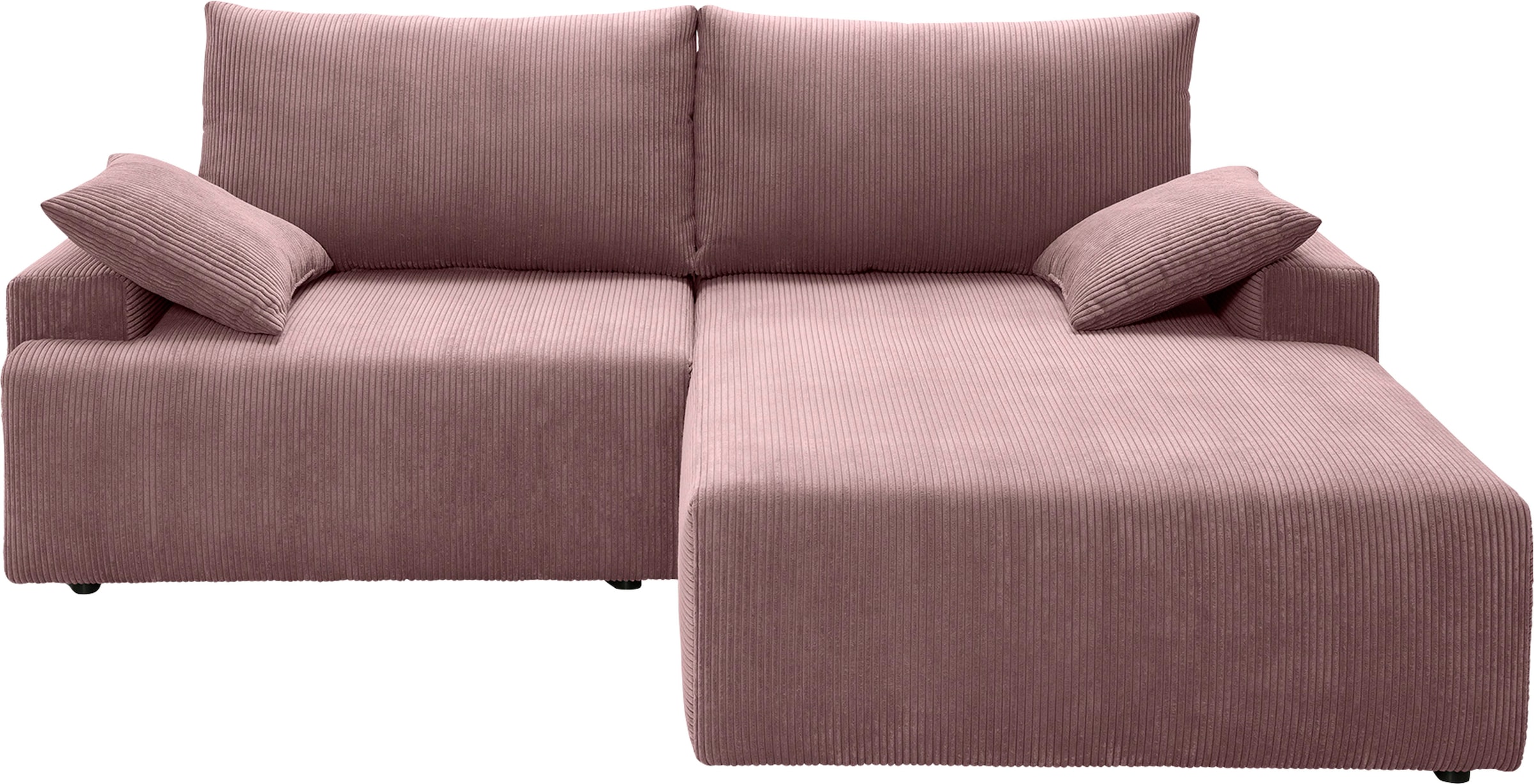 exxpo in sofa Bettkasten Cord-Farben »Orinoko«, und inklusive verschiedenen fashion - Ecksofa bequem bestellen Bettfunktion