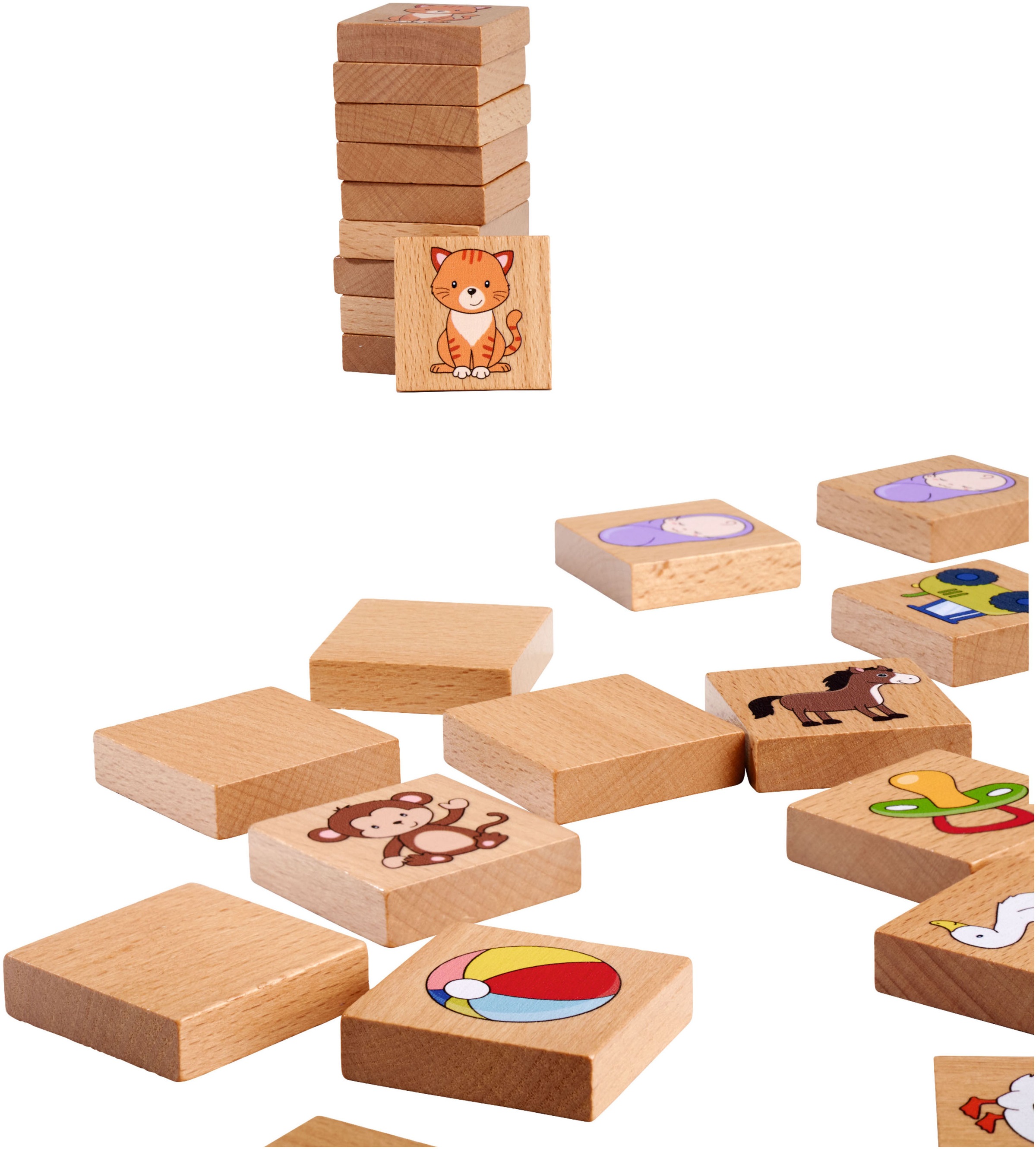 Eichhorn Spiel »Memo Spiel aus Holz«