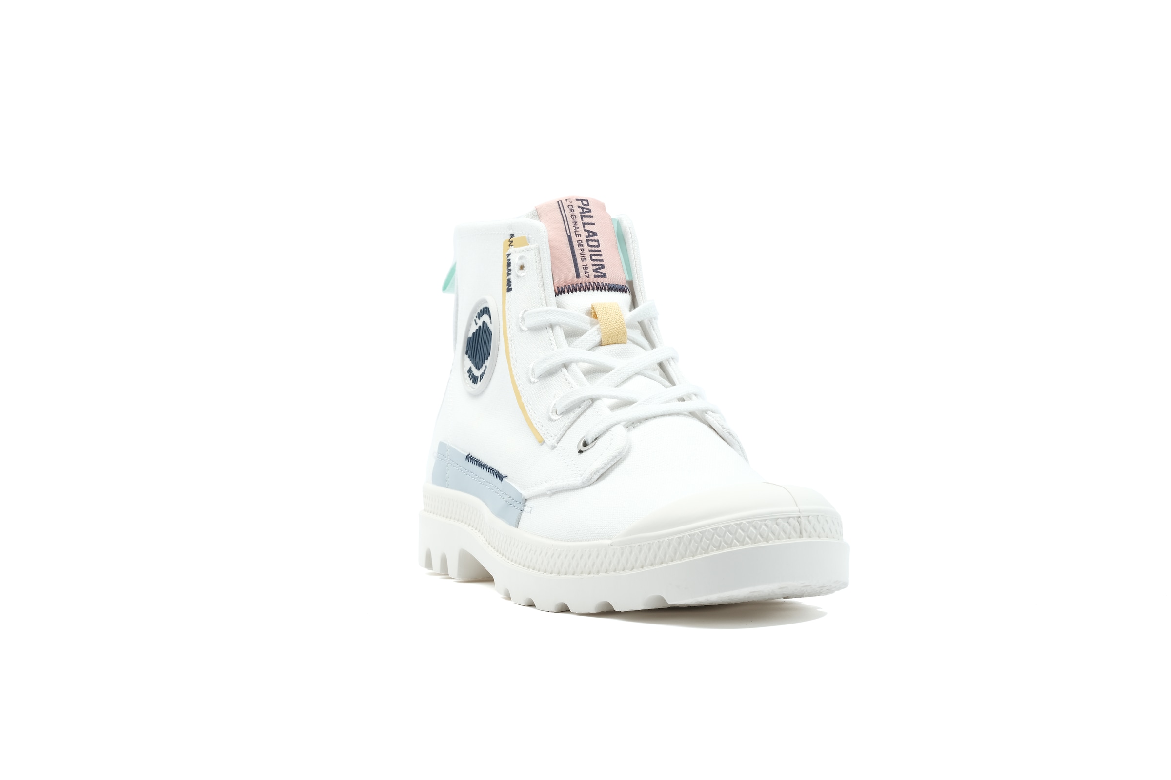 Palladium Schnürboots »PAMPA UNDERLAYER«  Schnürstiefel, Schnürstiefelette aus Canvas