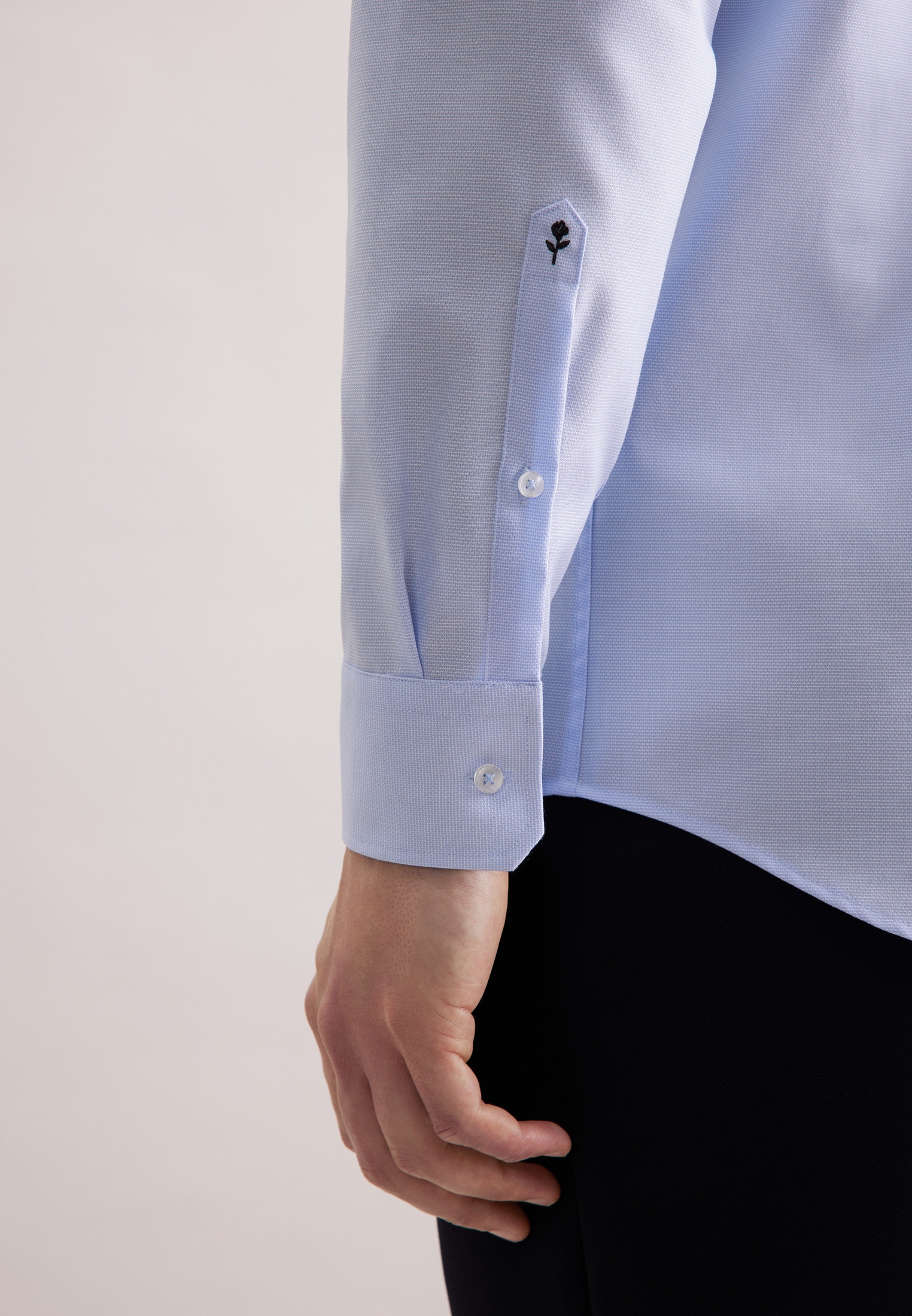 seidensticker Businesshemd »Comfort«, Comfort Langarm Kentkragen Struktur