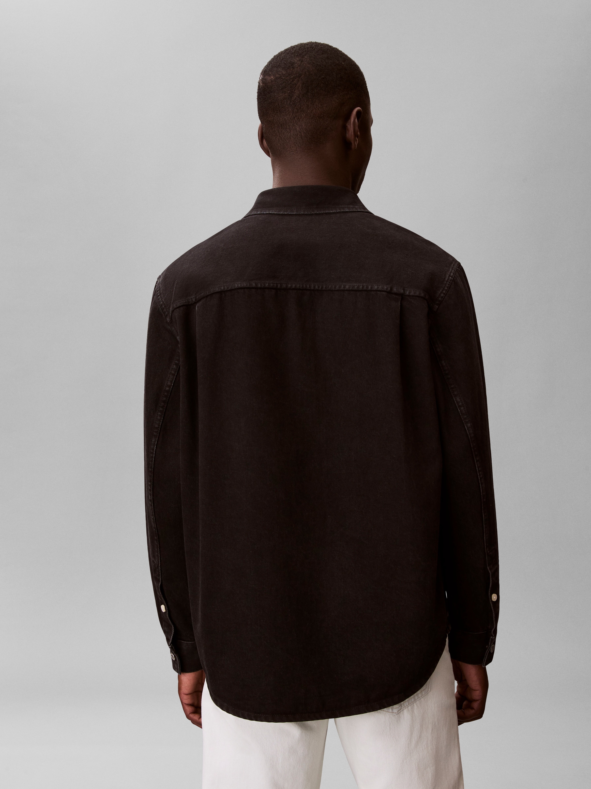 Calvin Klein Jeanshemd »90S BLACK STONE« Regular fit mit aufgesetzten Brusttaschen