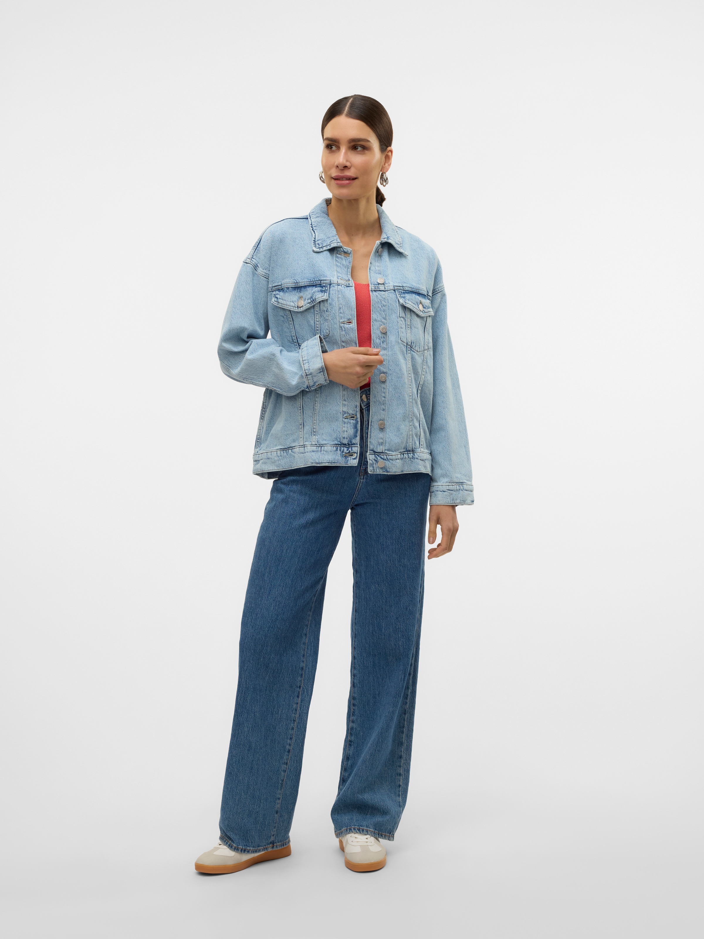 Vero Moda Jeansjacke »VMTESSA LS OVERSIZE DENIM JACKET GA NOOS«