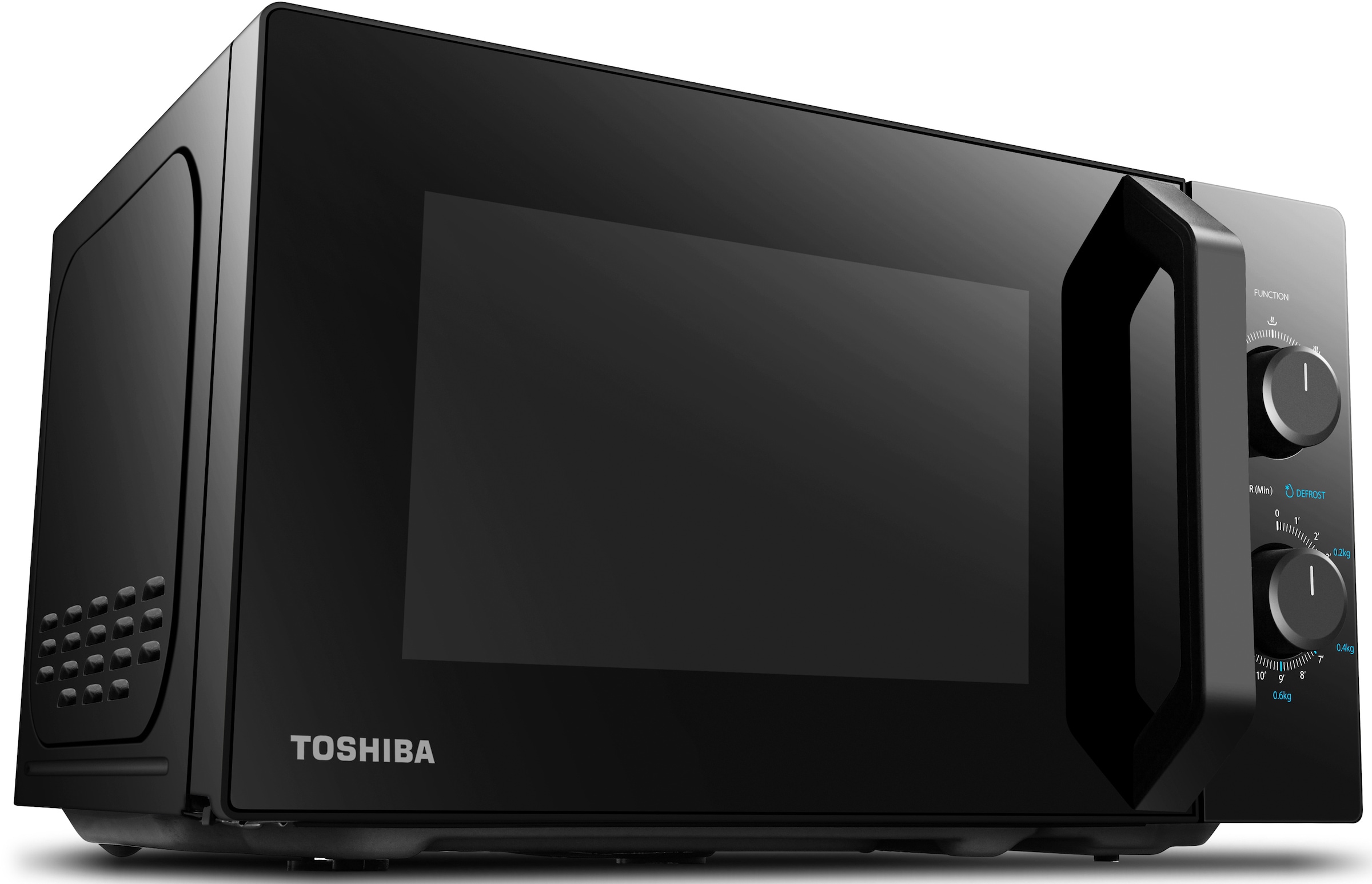 Toshiba Mikrowelle »MW2-MM20PF(BK)«, Mikrowelle, 800 W mit 3 Garantie Jahren XXL