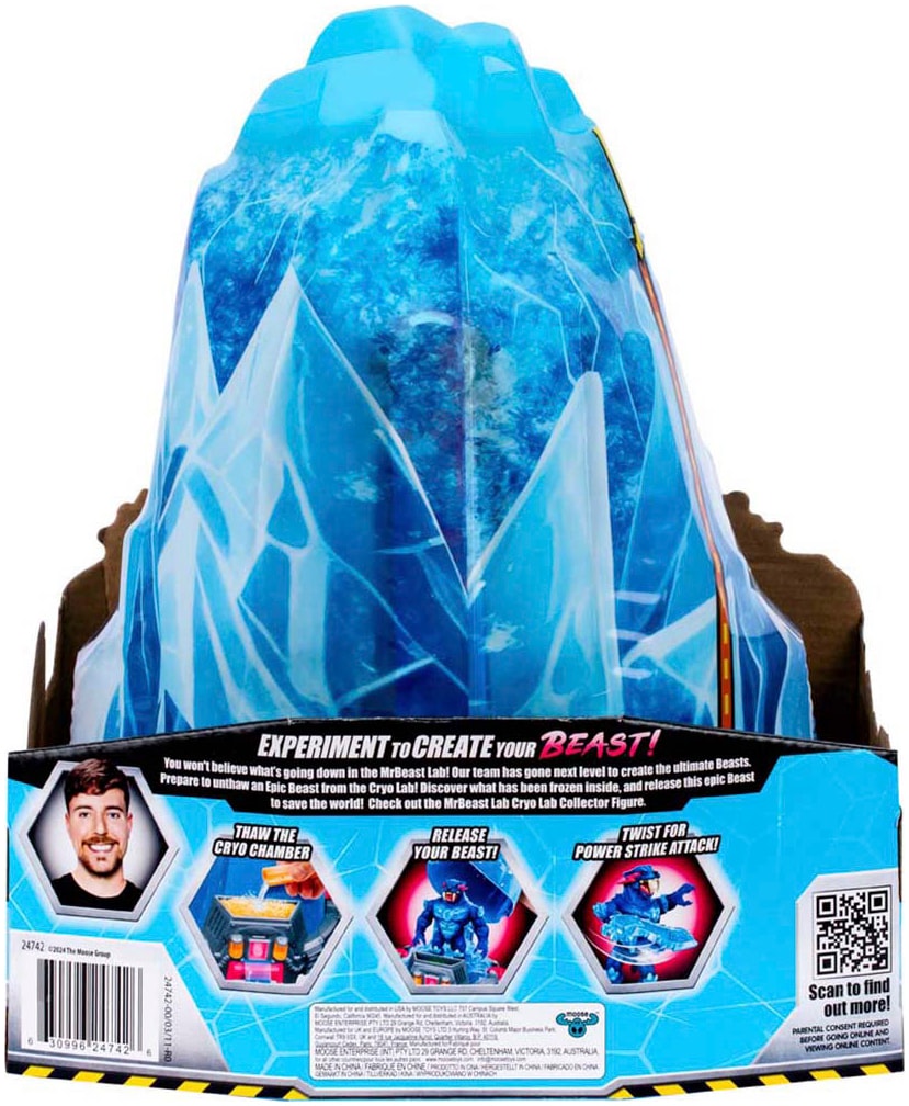 Moose Spielfigur »MrBeast Lab Cryo Lab«, mit Soundeffekt