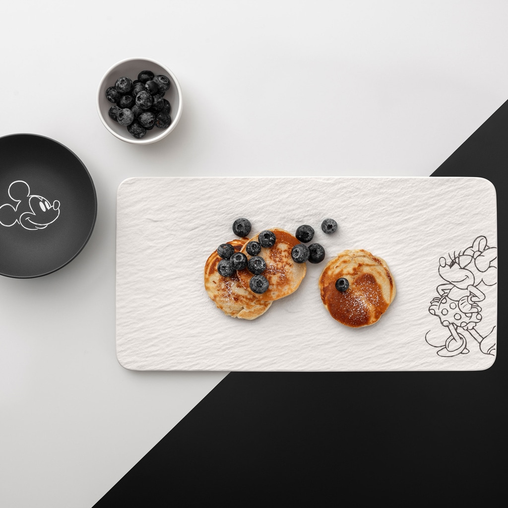Villeroy & Boch Dipschale »Dipschalen Manufacture Rock Blanc - Mickey Mouse ø 7,7 cm 6er Set weiß« 6 Spülmaschinenfest, Mikrowellensicher