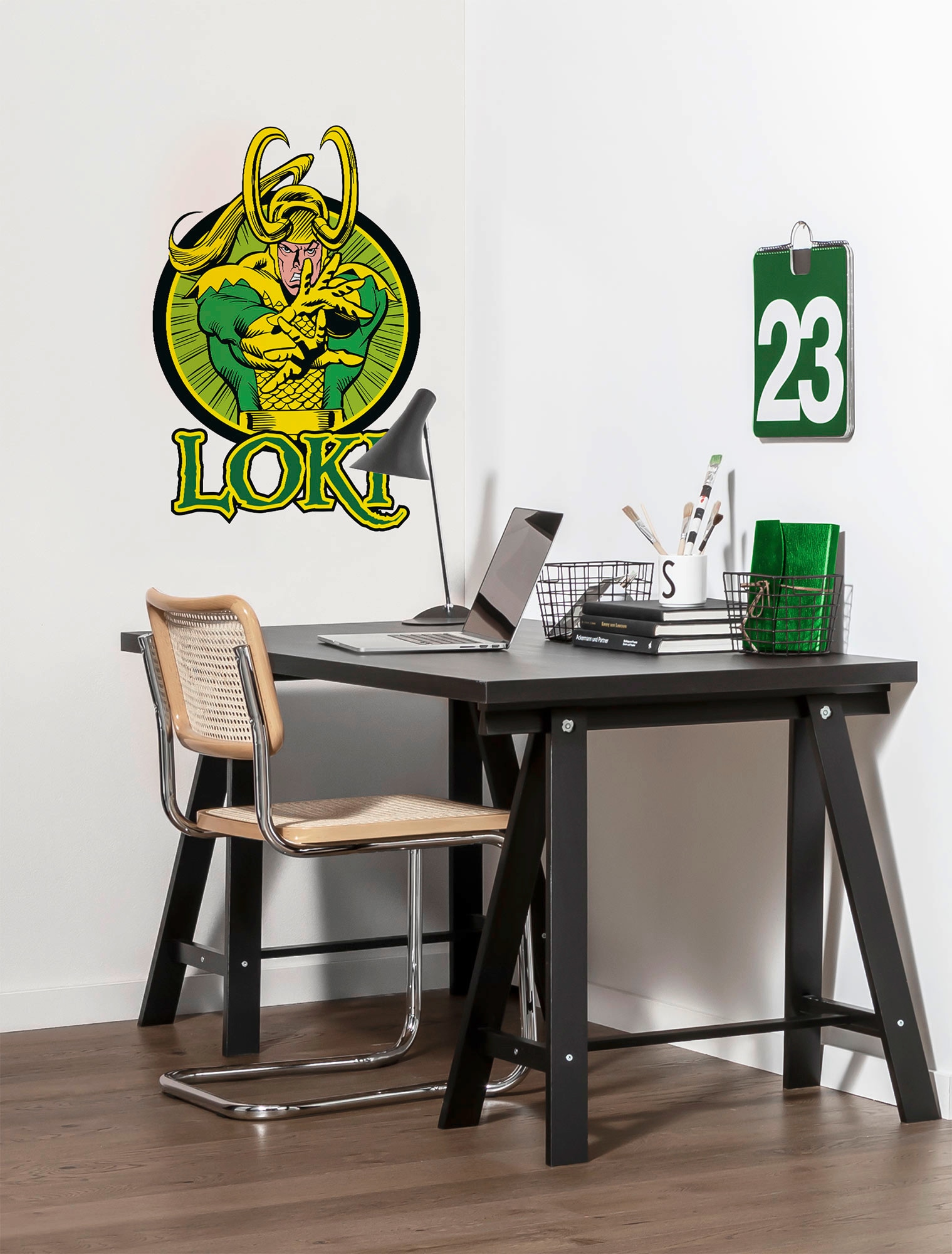 Komar Wandtattoo »Loki Comic Classic - Größe 50 x 70 cm« selbstklebend, Wandsticker, Kinderzimmer