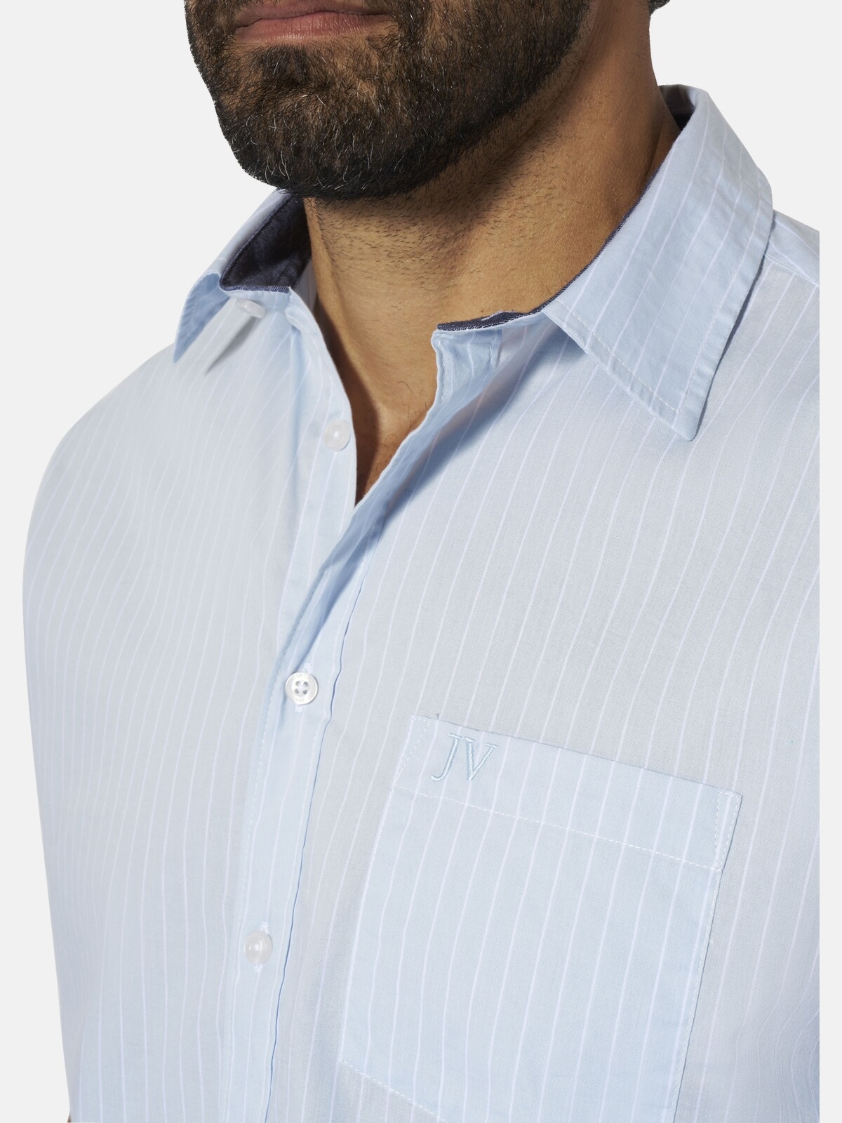 Jan Vanderstorm Streifenhemd »Streifenhemd PERTTU«