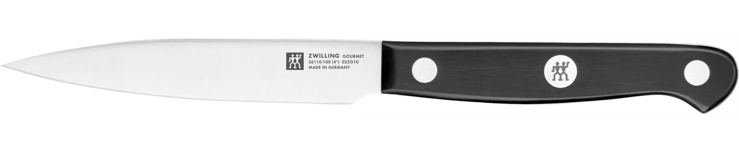 Zwilling Messer-Set »Gourmet«, (Set, 2 tlg., 1 Spick & Garniermesser 10 cm, 1 Kochmesser 20 cm), Made in Germany, FRIODUR eisgehärtete Klingen, Sonderschmelze