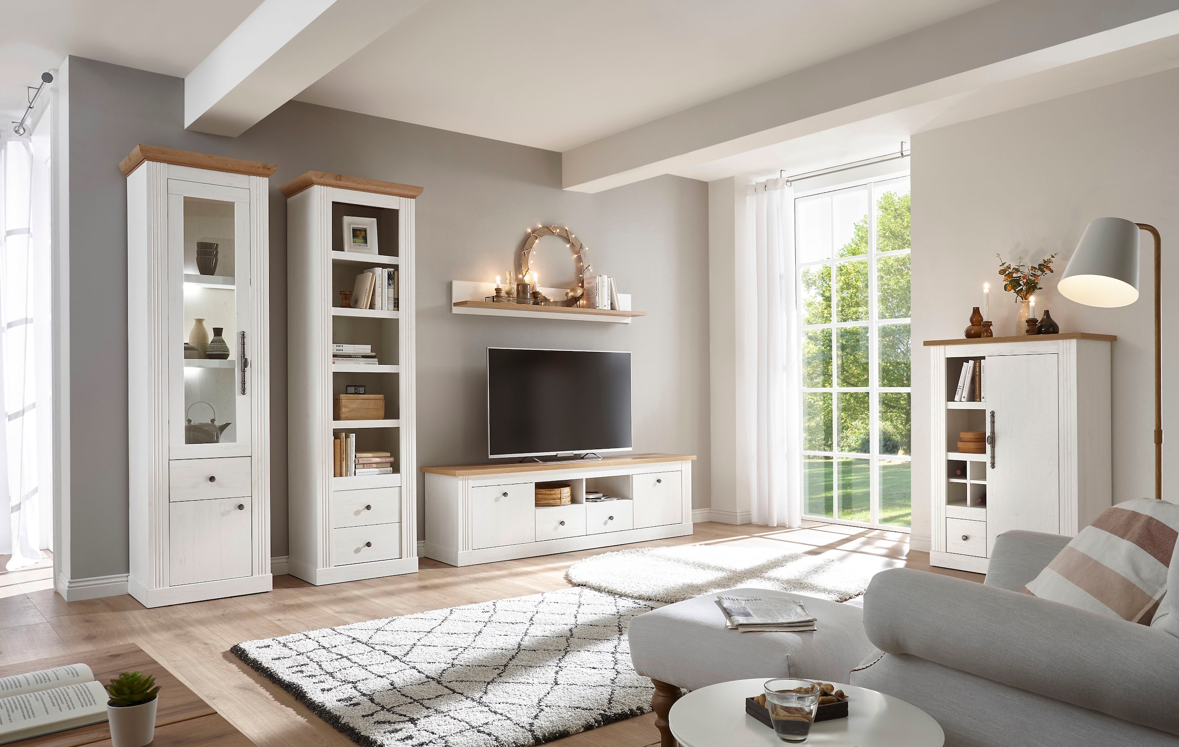 Home affaire Kommode »Westminster TOPSELLER!«, (Höhe ca. 122cm), Schrank mit praktisch viel Stauraum