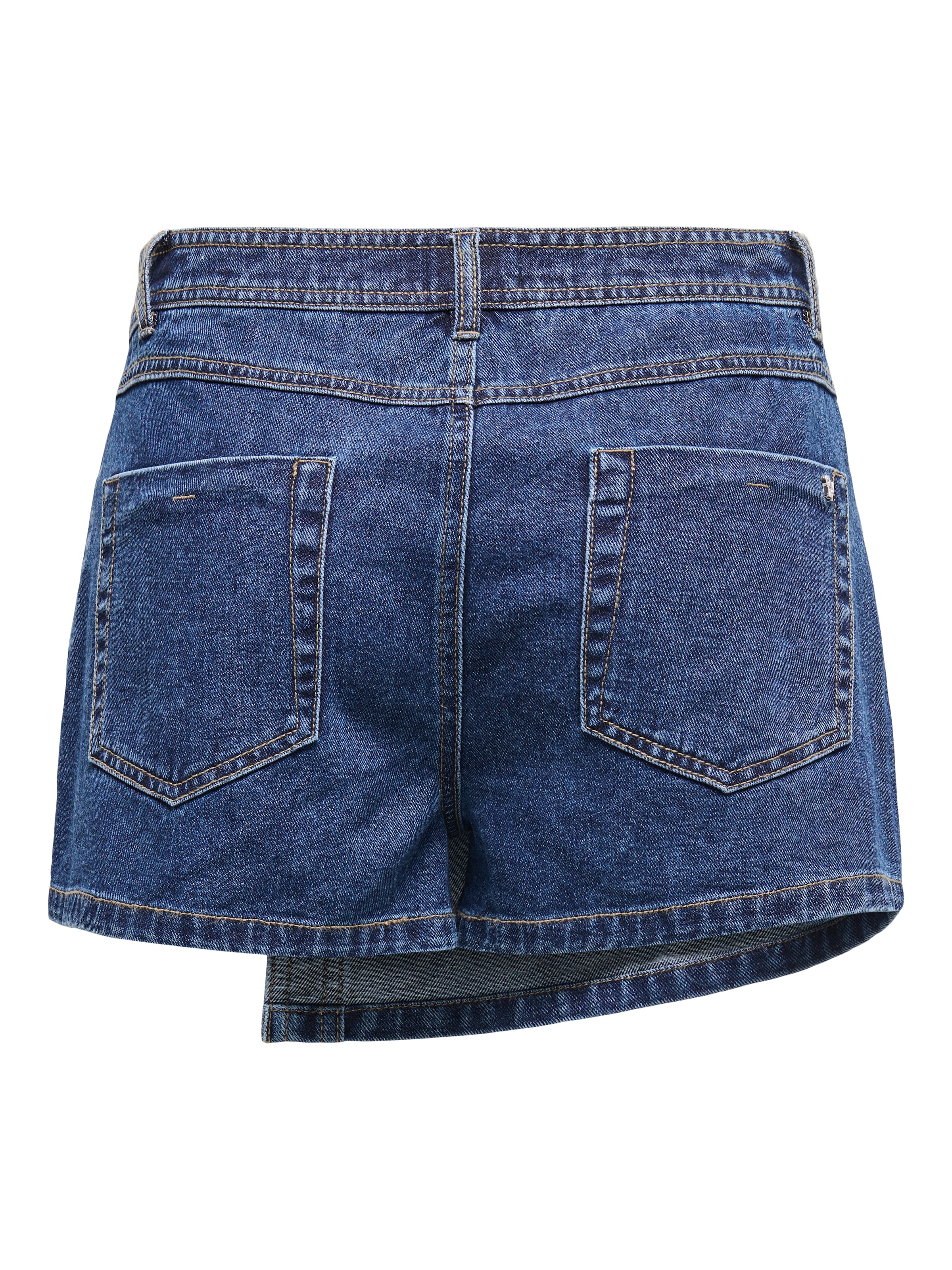 ONLY Jeansshorts »ONLLESLY REG LB DNM SKORT BJ NOOS« Baumwolle, Regular Waist, Hosenrock