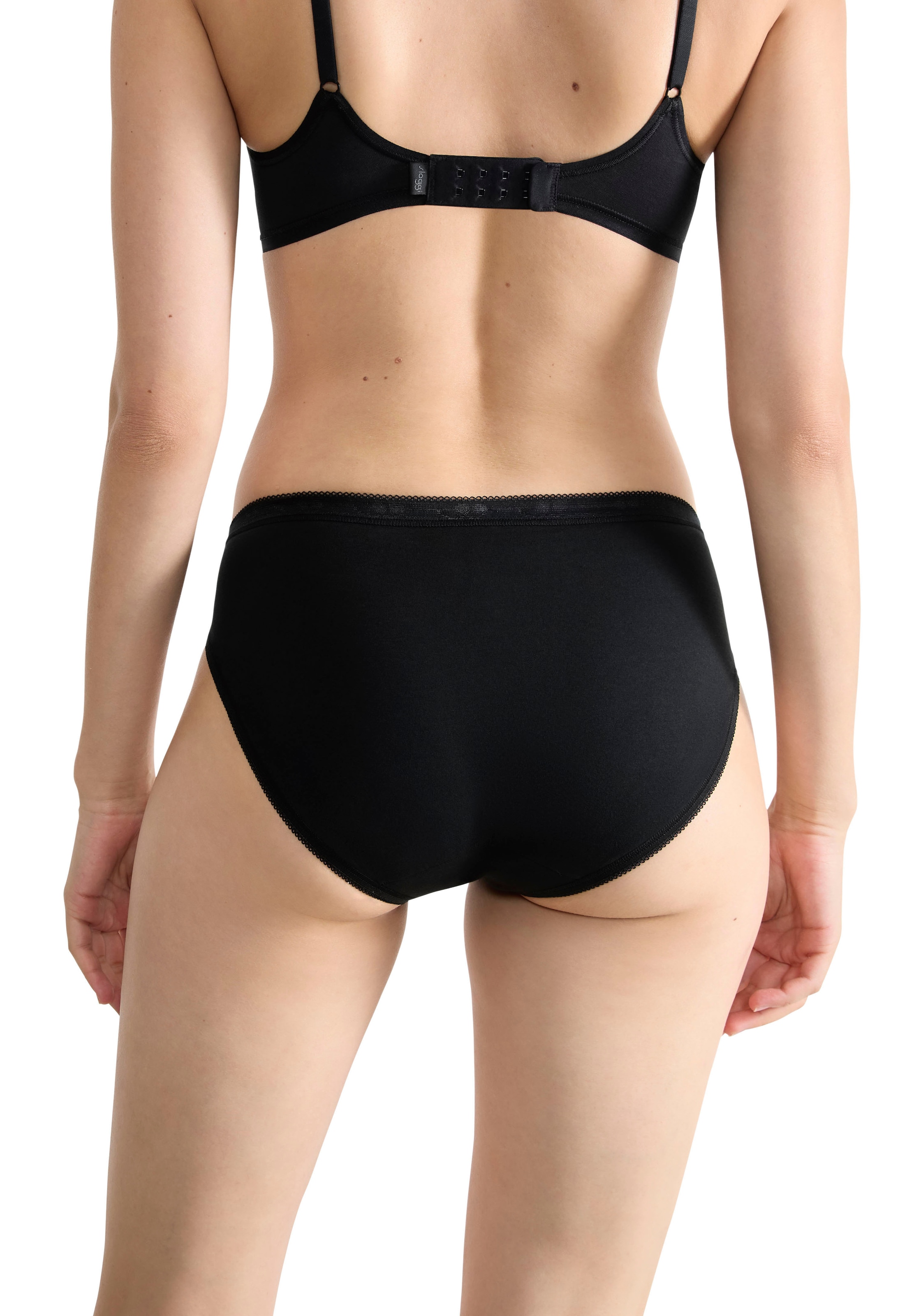sloggi Tai-Slip »Basic+« perfekter Sitz, Baumwollmix, elastisch, weiche Nähte