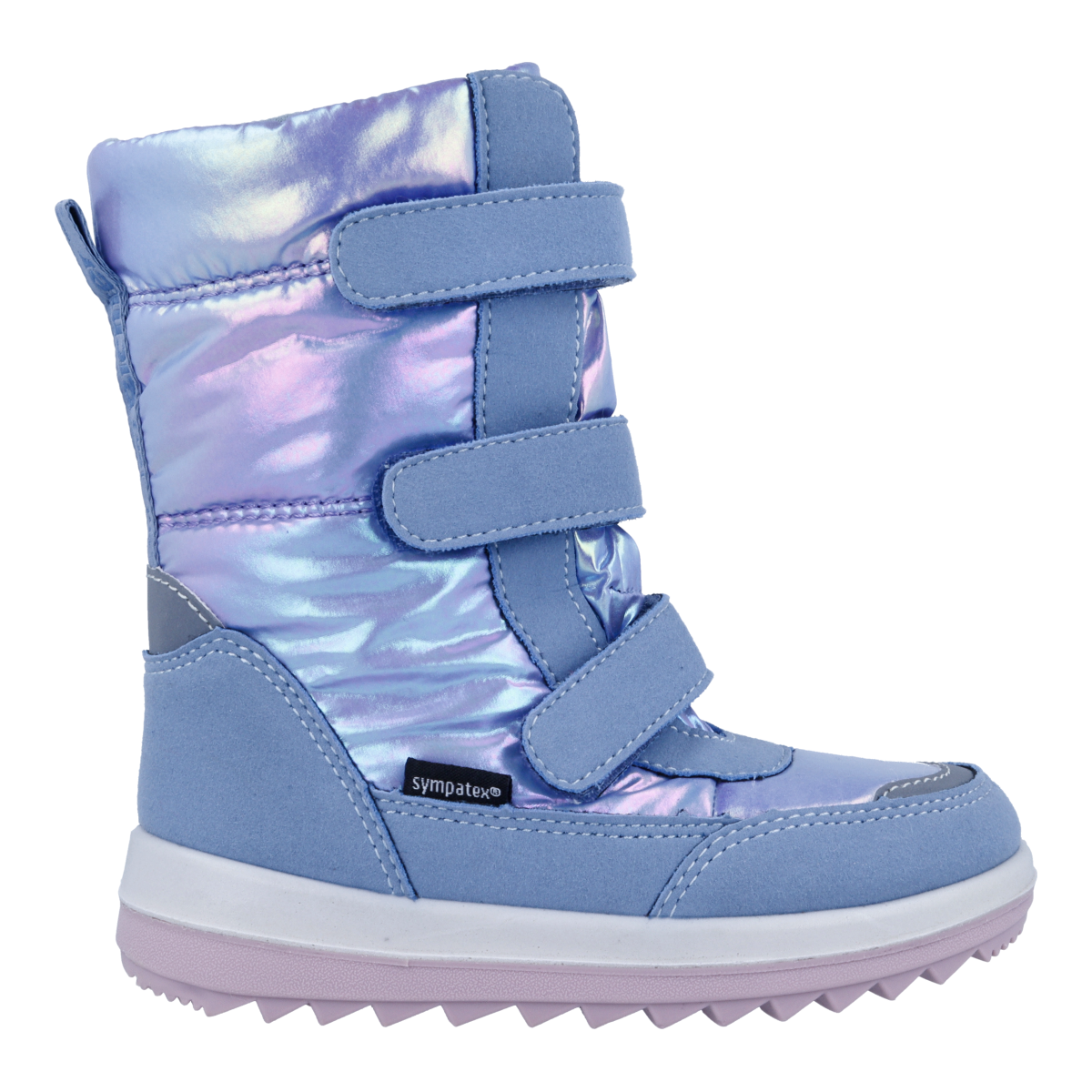 Richter Snowboots »Husky 2.0«  Winterstiefel mit irisierender Optik, Größenschablone zum Download