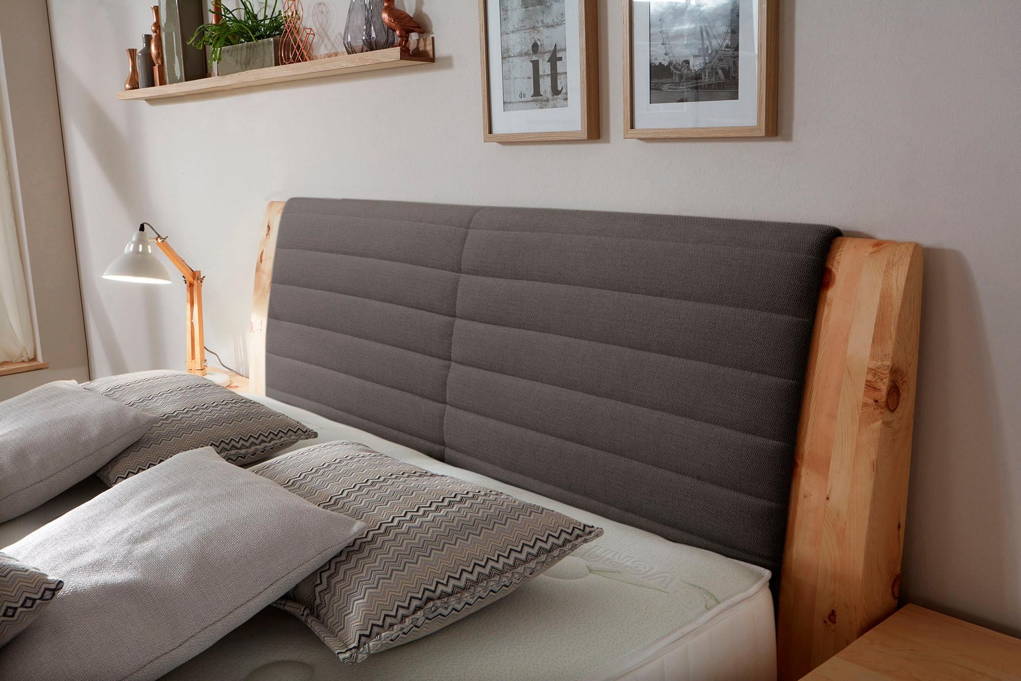 ADA premium Boxspringbett »Chalet«, Grand Comfort TF 1000 PM, Zirbenholz natur geölt