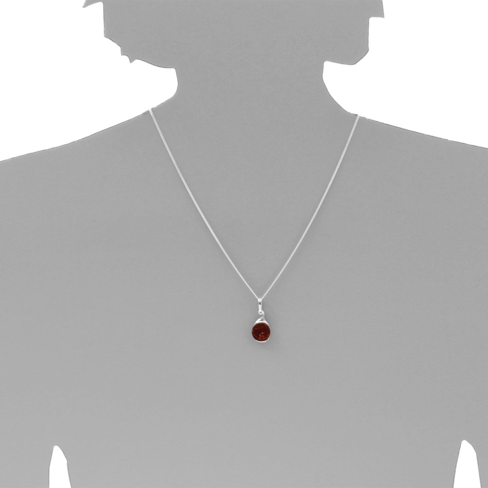 OSTSEE-SCHMUCK Kettenanhänger »- Tira - Silber 925/000 - Bernstein«