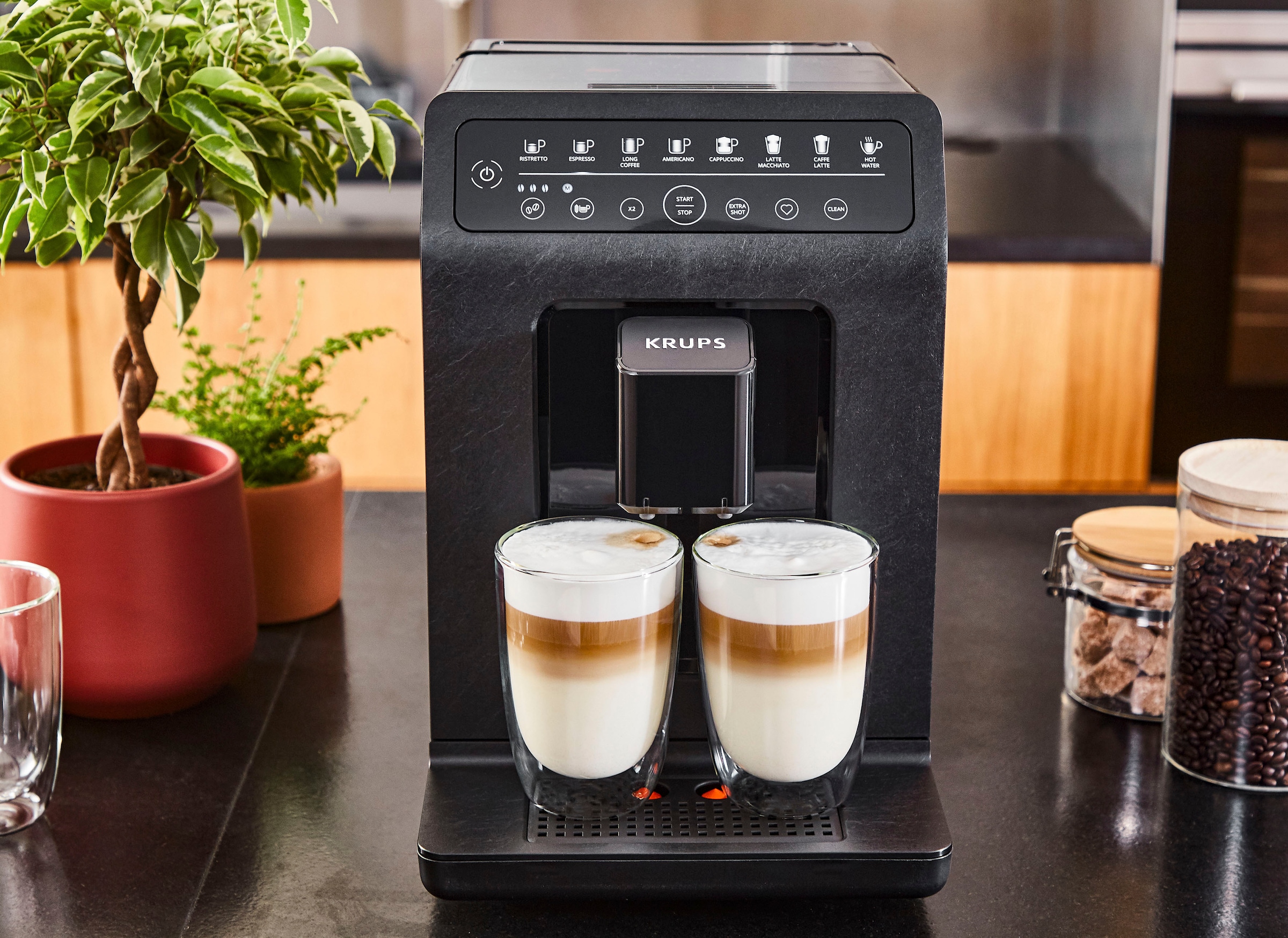 Krups Kaffeevollautomat »EA897B Evidence Garantie mit 3 XXL ECOdesign« Jahren