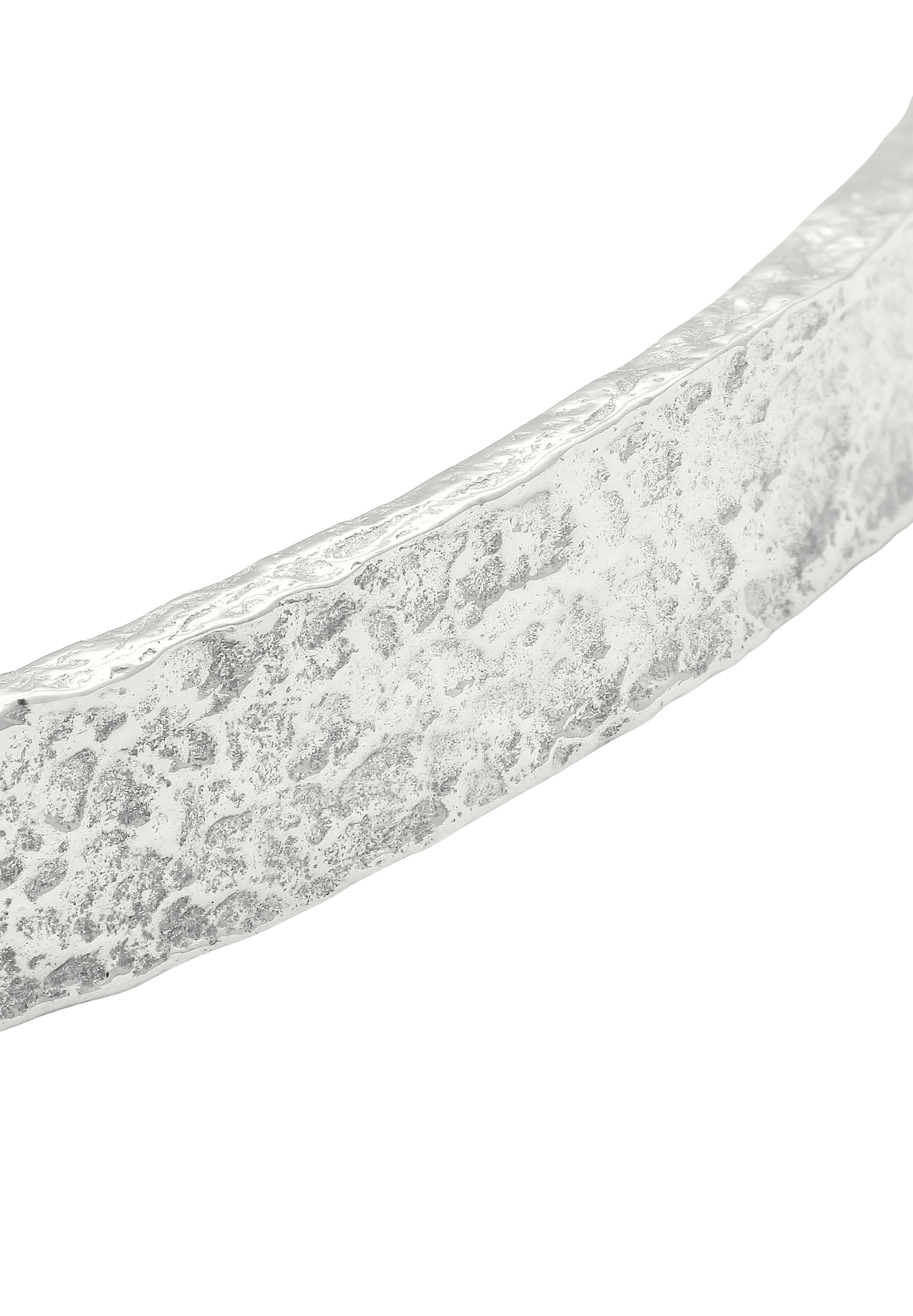 Kuzzoi Armreif »Armband Herren Armreif Handgefertigt Used Look 925 Silber«