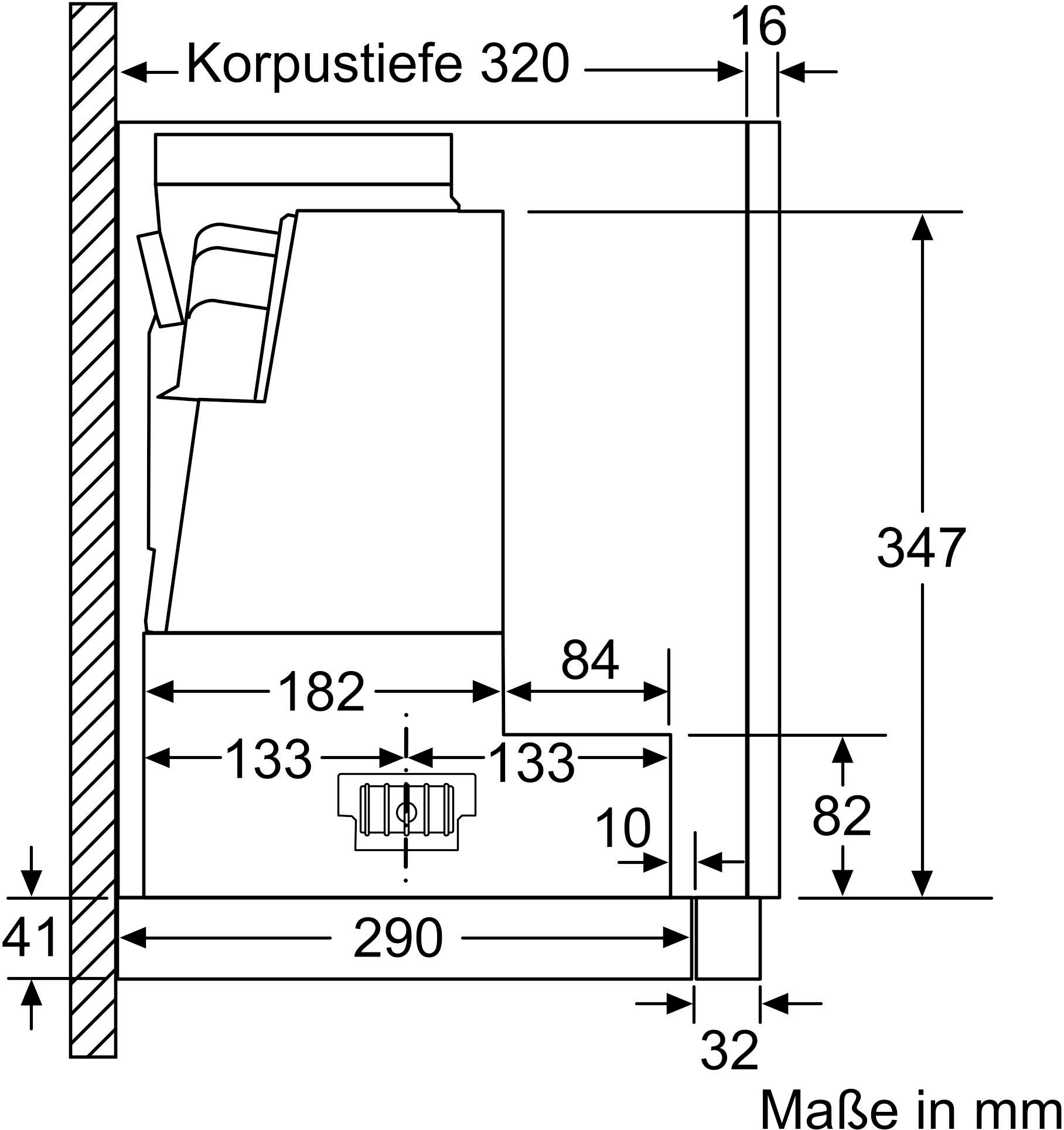 BOSCH Flachschirmhaube »DFS067K51«