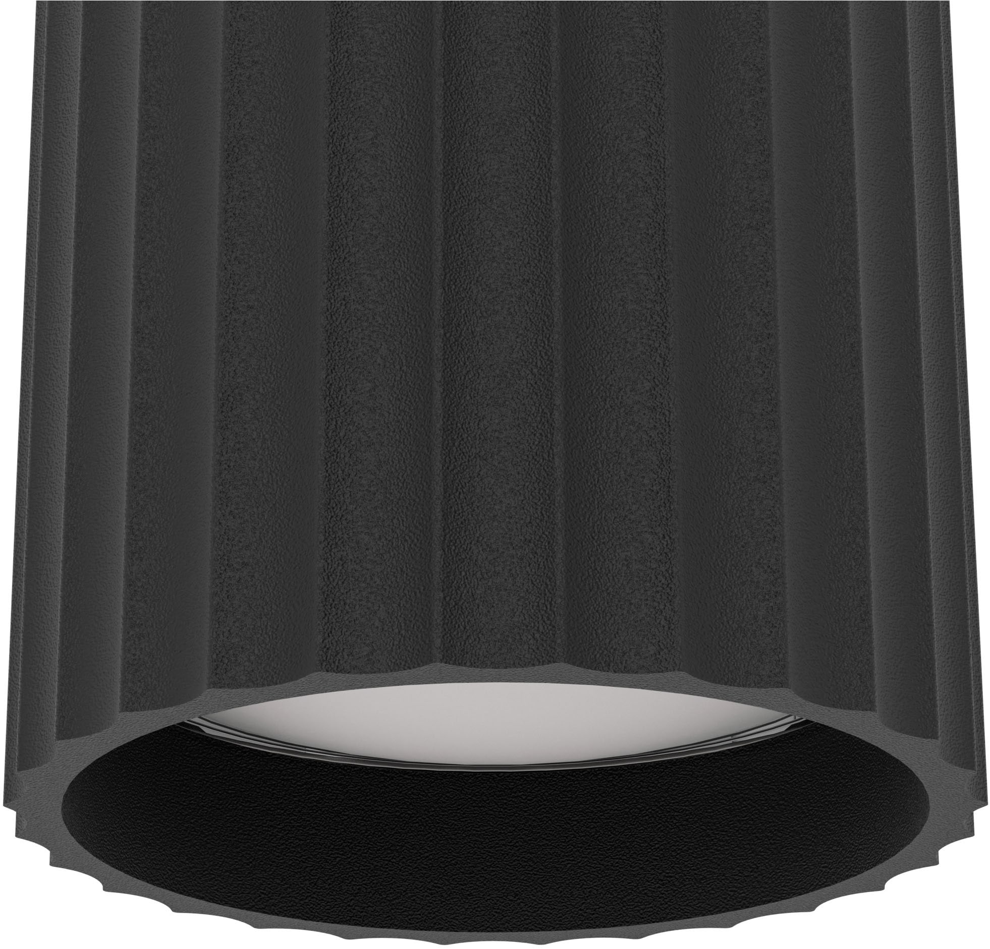 EGLO Wandleuchte »PORTILLO Wandlampe - Alu, Stahl - GU10 - 2X5W - IP20« GU10 1 Stk. Wandstrahler, Wandspot, Wohnzimmer, Flur, L10,5 x H20 x AL8,5 cm