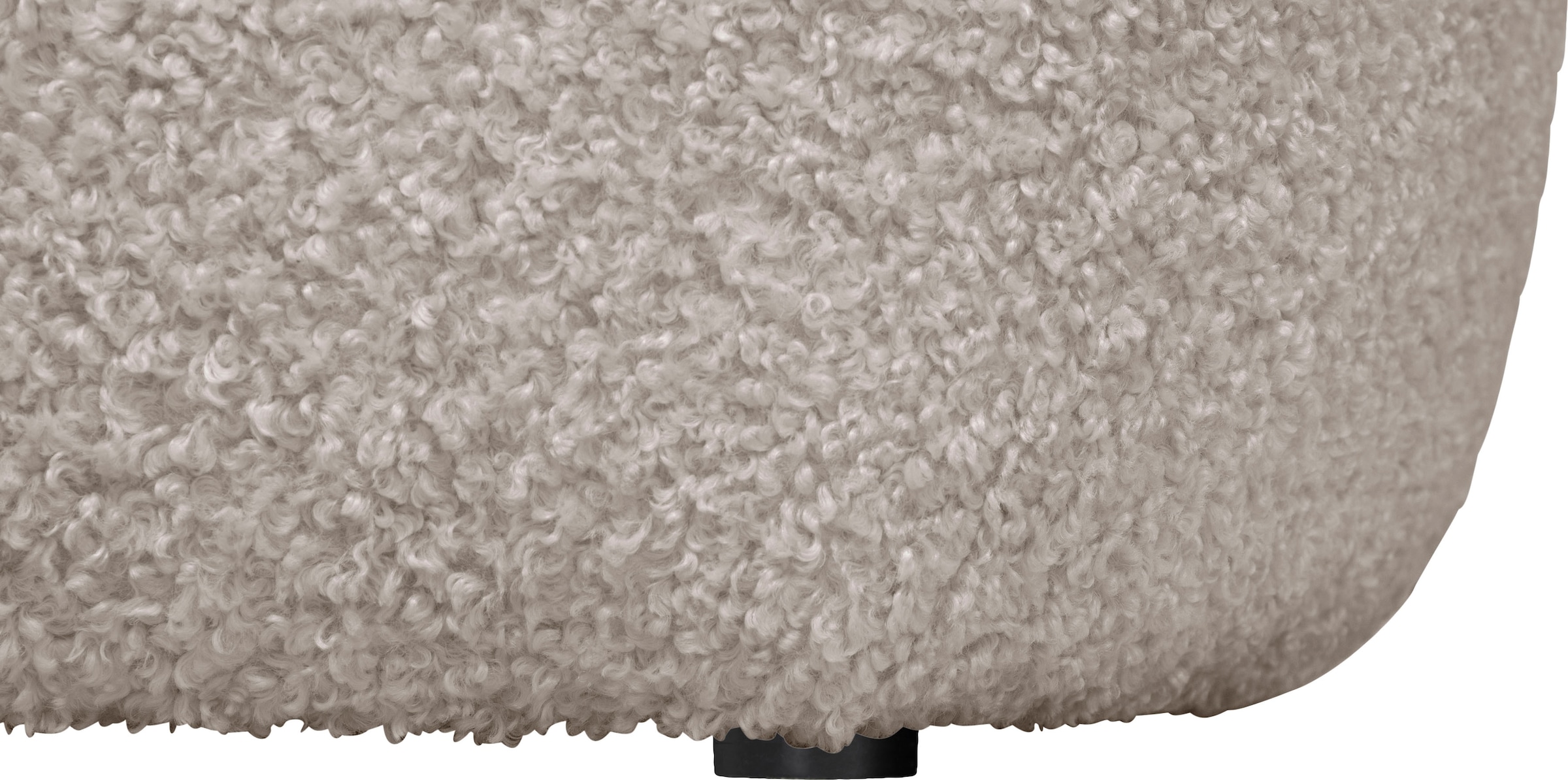 LeGer Home by Lena Gercke Sessel »YANI Relaxsessel, Loungesessel, Maße B/T/H: 127/96/76 cm«, organische Form, mit Wellenunterfederung, auch in Bouclé