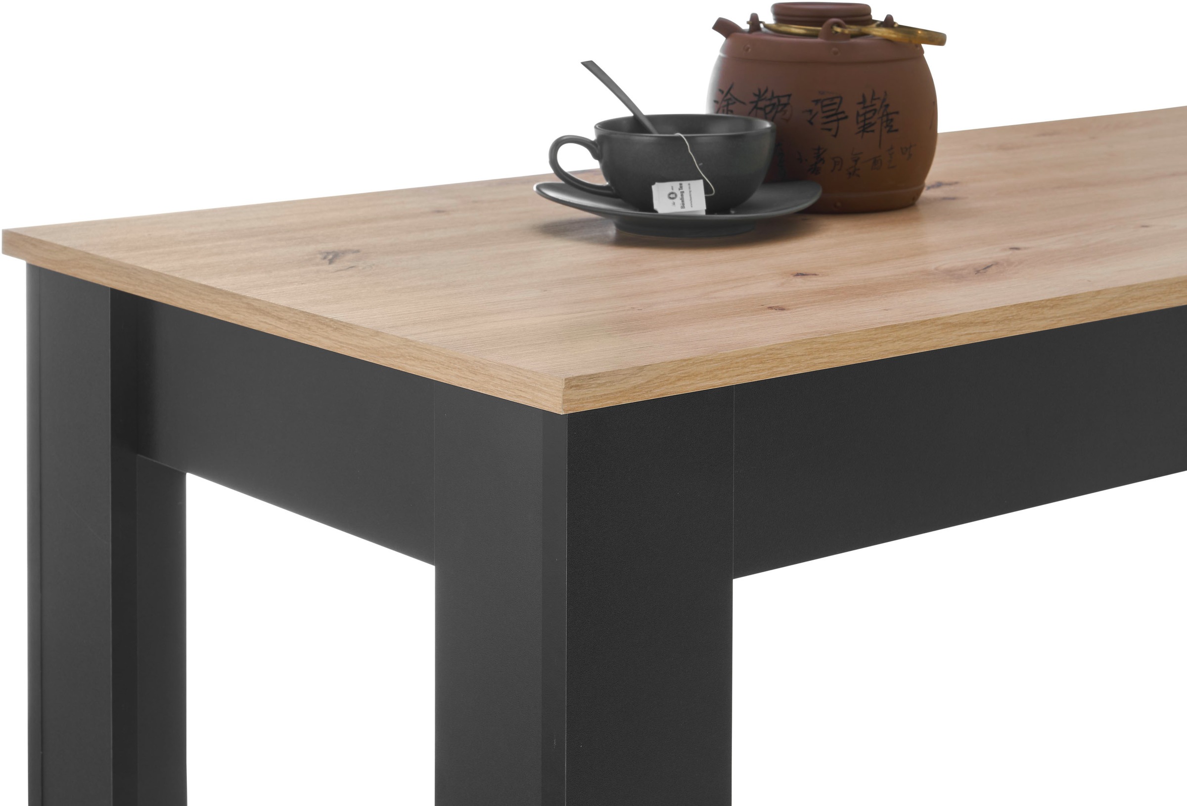 Stolkom Bartisch »Modesto Küchentisch, Bistrotisch, Stehtisch Küche, BxHxT 115x103x50 cm«, Grozügige Fläche, Stabiler Halt, Tischplatte melaminbeschichtet