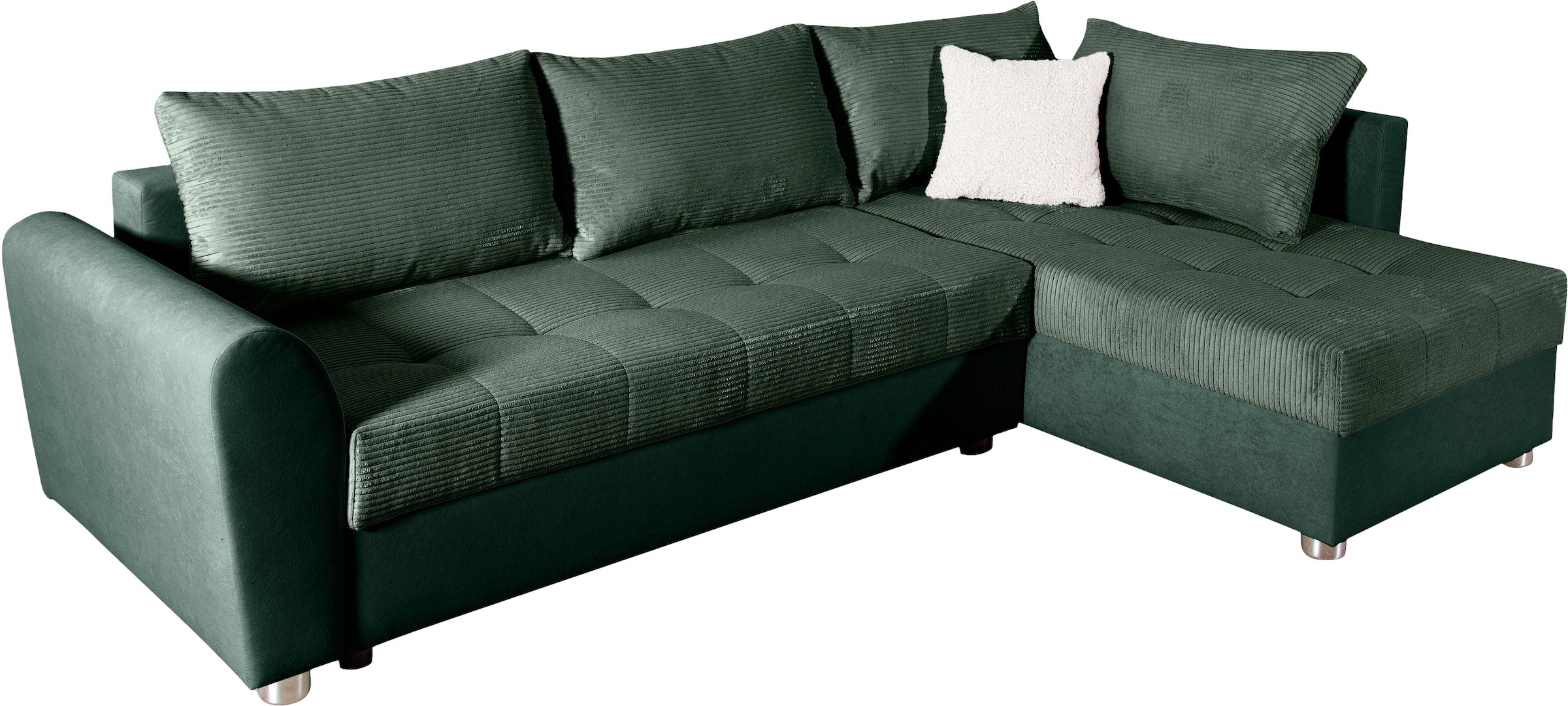 COLLECTION AB Ecksofa »JANA XL-Sofa L-Form«, inkl. Bettfunktion, Bettkasten und Bonnelfederkern