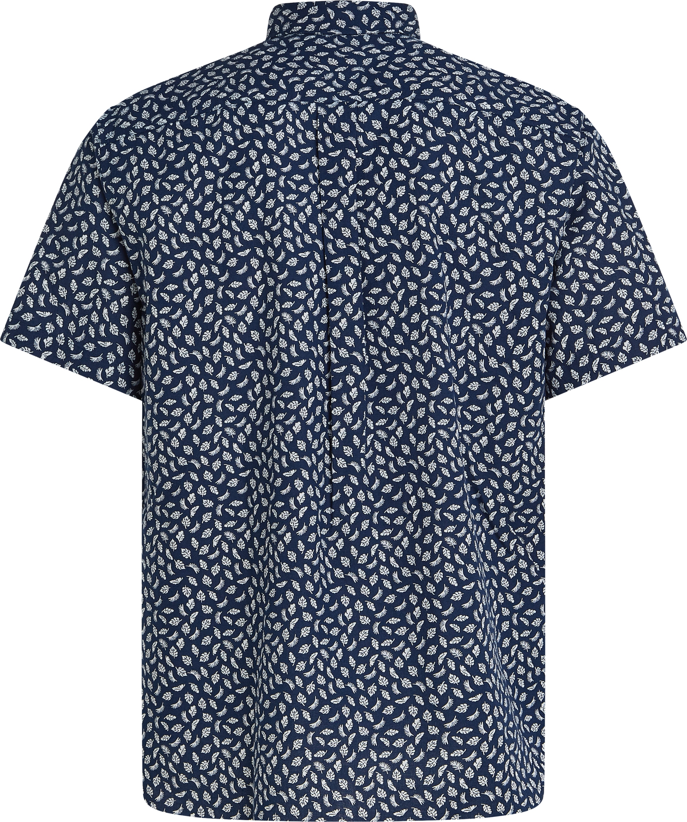 Tommy Hilfiger Big & Tall Kurzarmhemd »BT-LINEN BLEND AOP SS RF SHIRT-B«, Große Größen