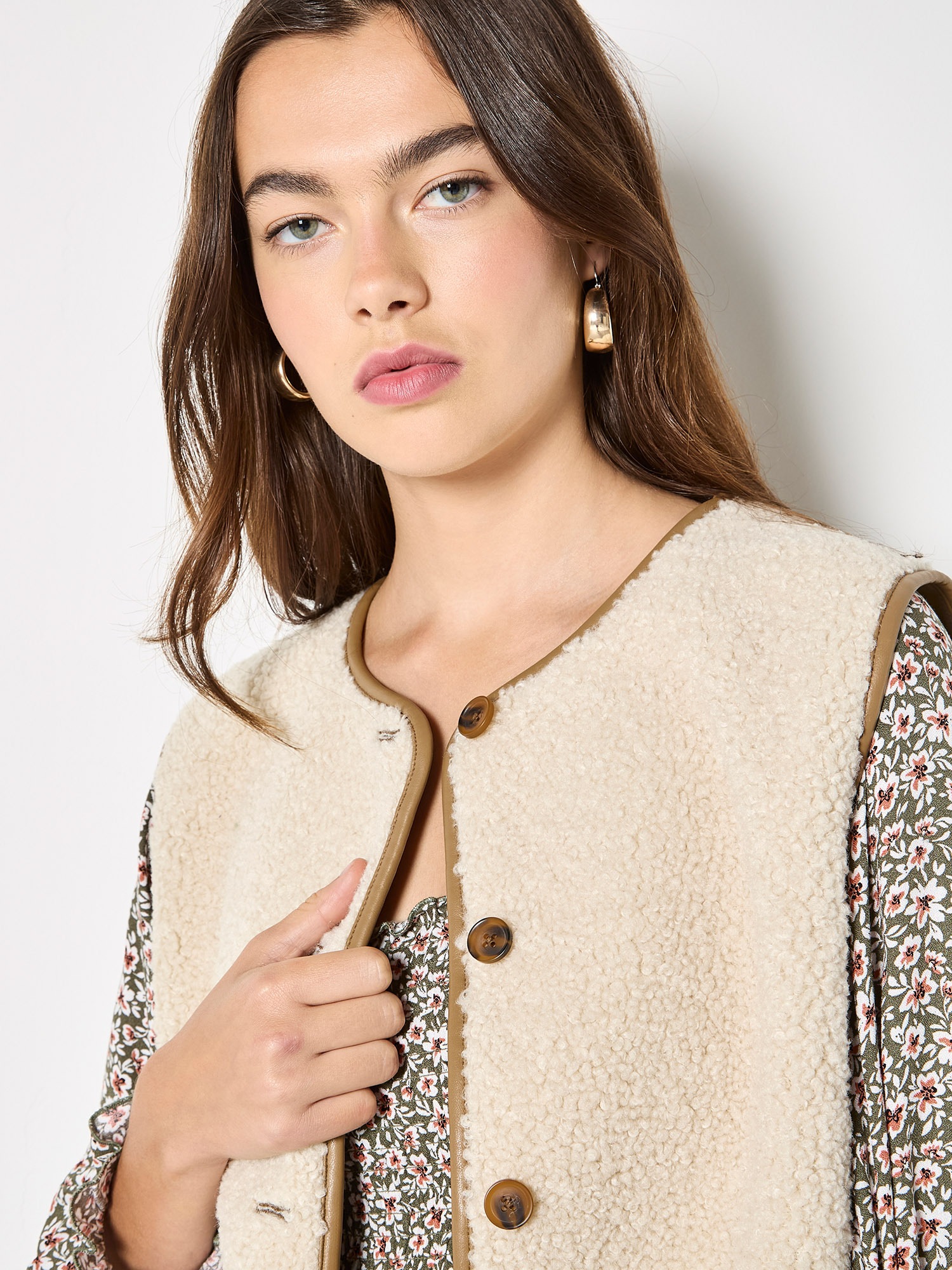 Apricot Lederjacke »Jacke« zum Wenden